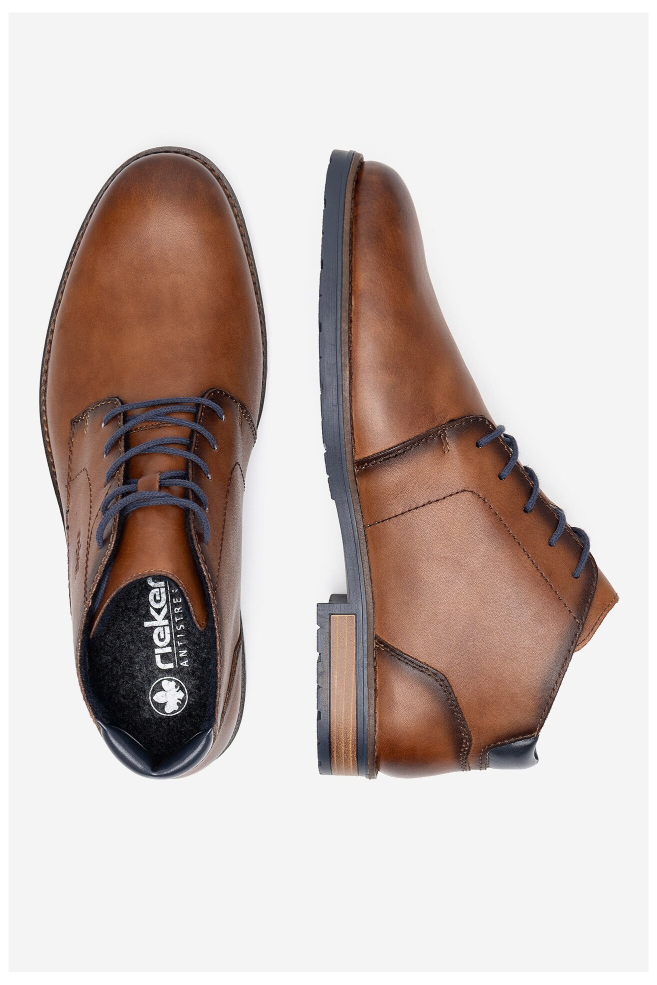 Trzewiki Rieker 14612-24 Brązowy