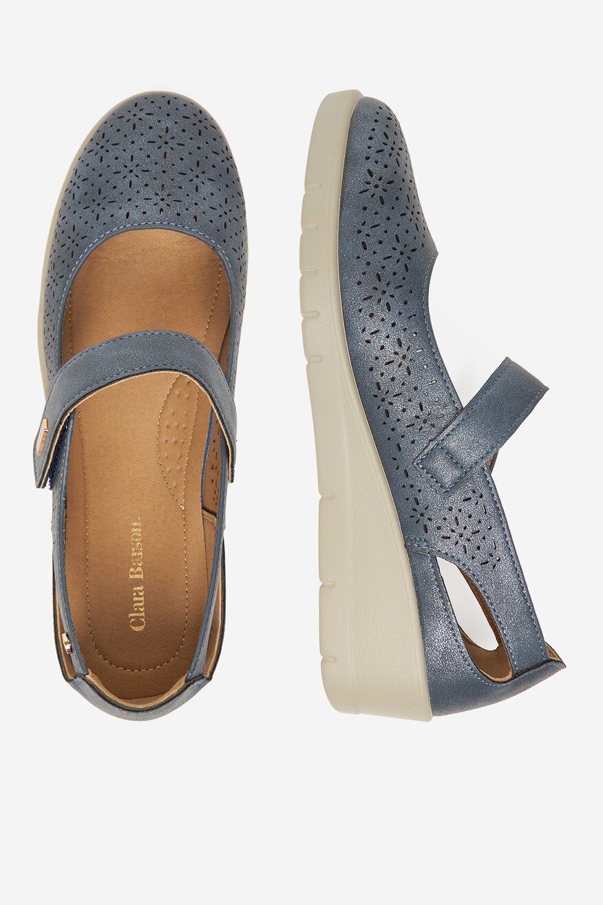 Clara Barson - Półbuty na koturnie - 5904862926889