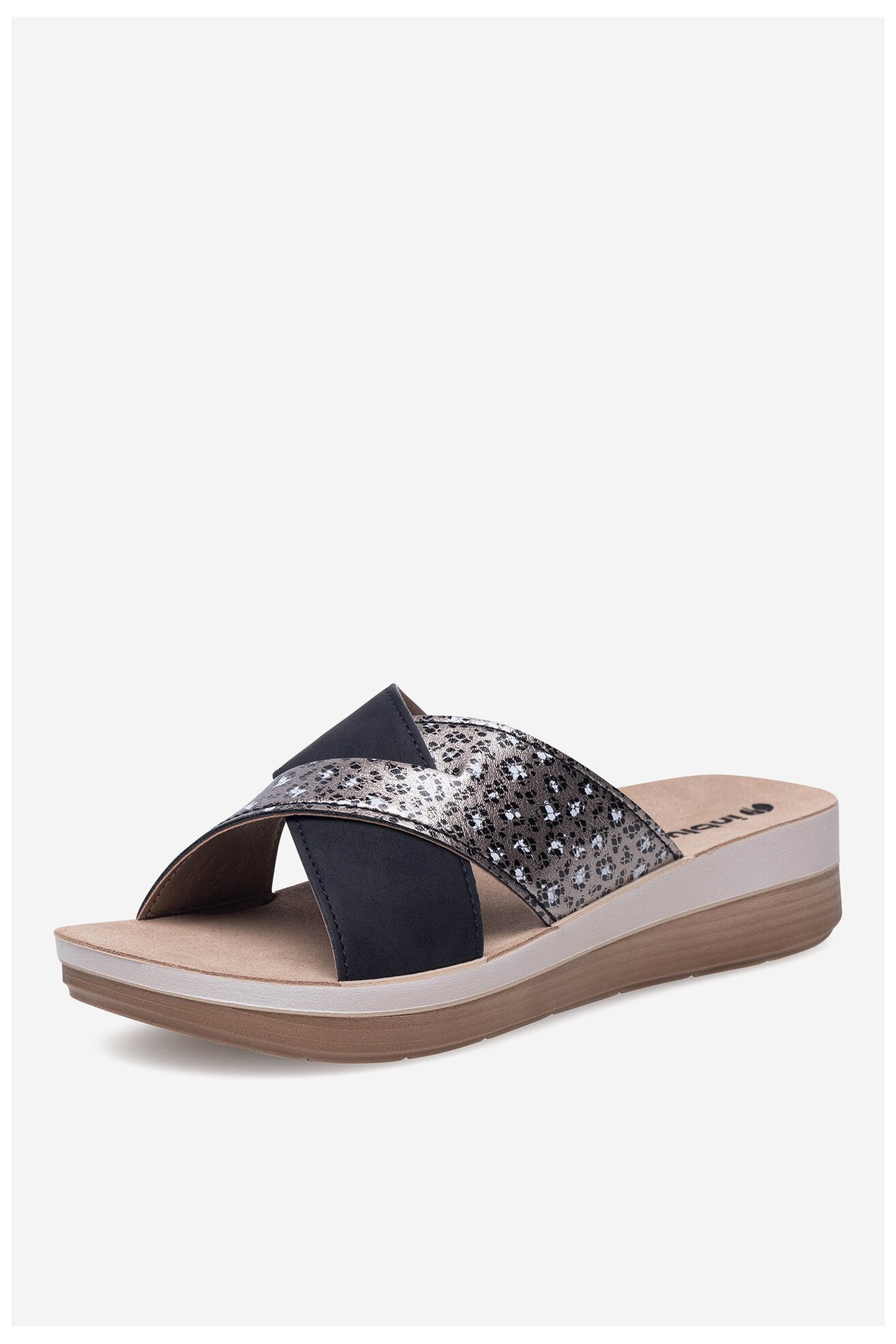 Klapki Inblu FT000013 Czarny