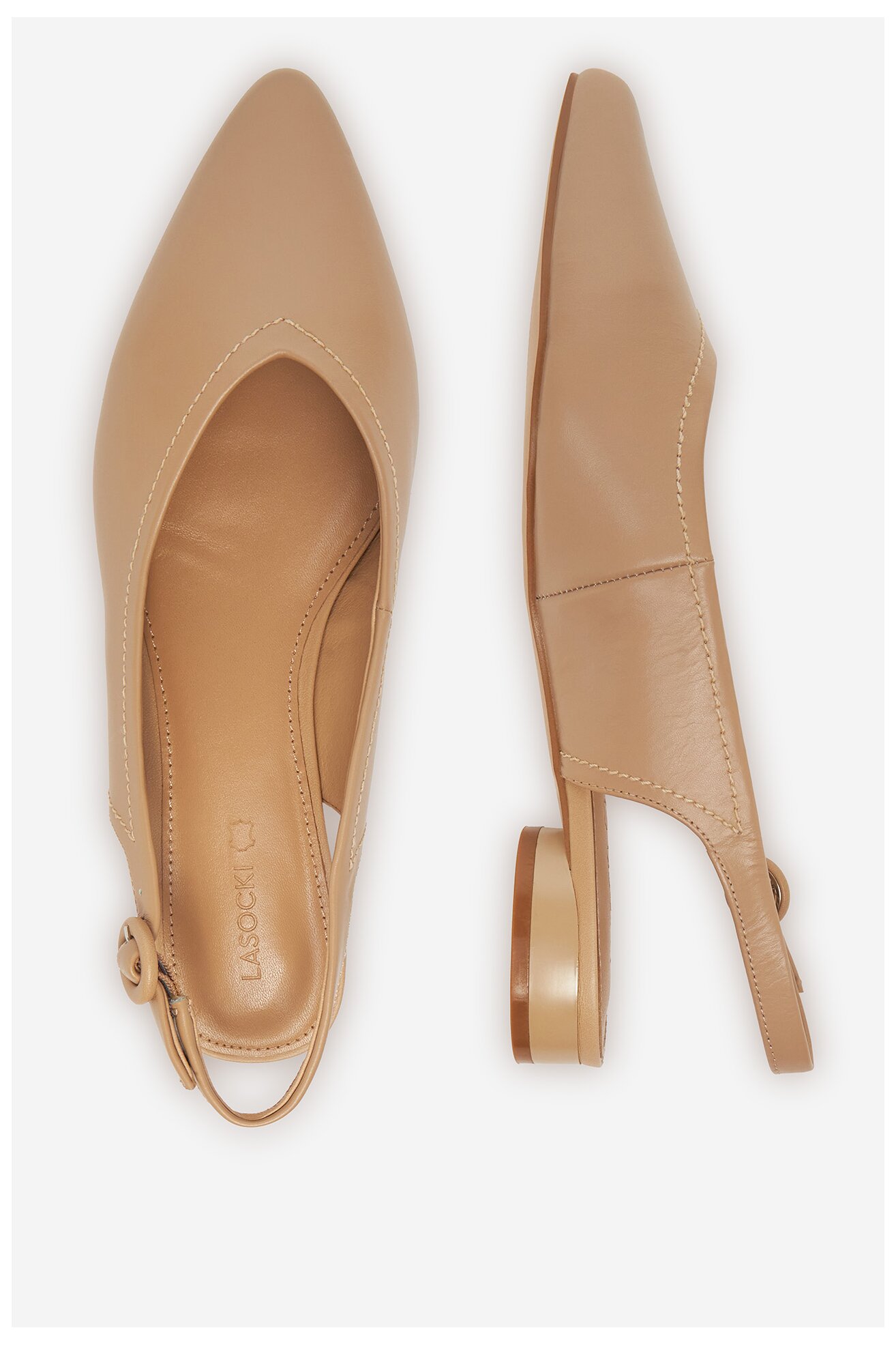 Baleriny Lasocki WYL4048-3Z Beżowy