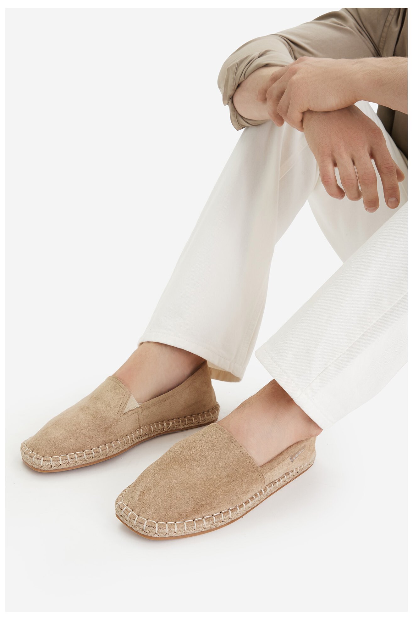 Espadryle QUIKSILVER EOHP-BARREL-01 Beżowy