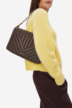 Geantă de mână Badura C-ADALE-XCH003 MARO ÎNCHIS