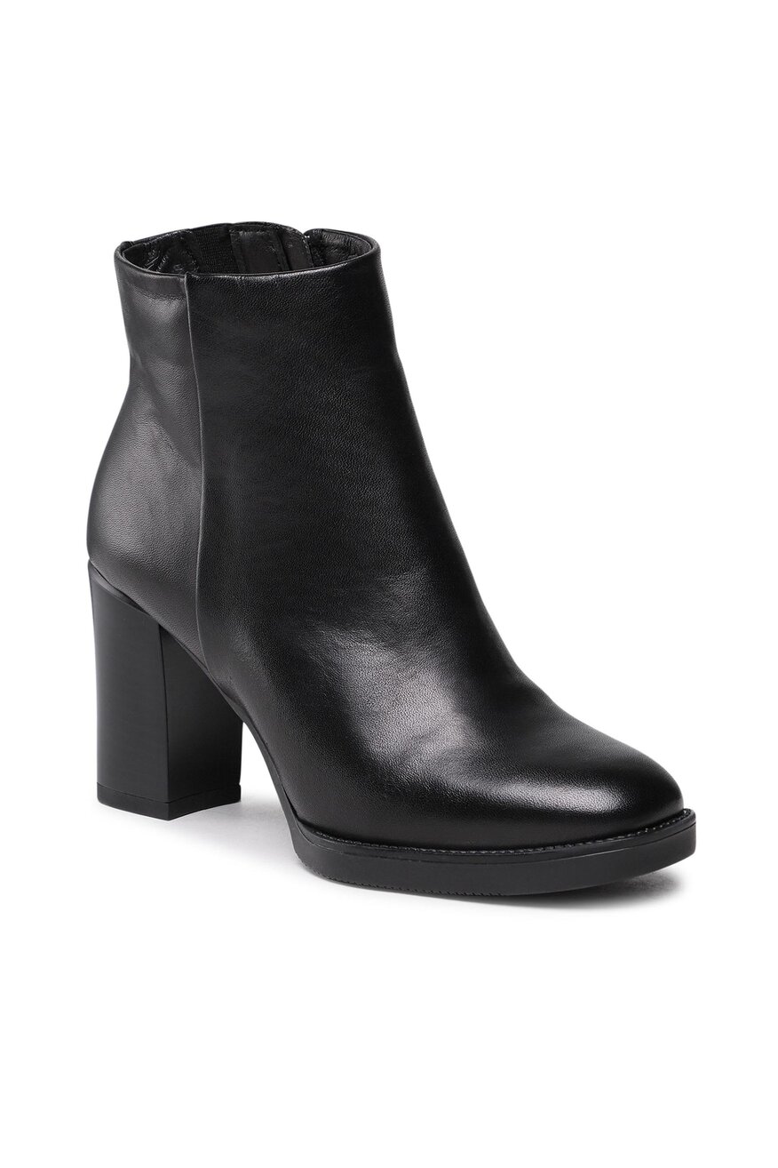 
                Lasocki - Skórzane botki czarne - 5904248096298