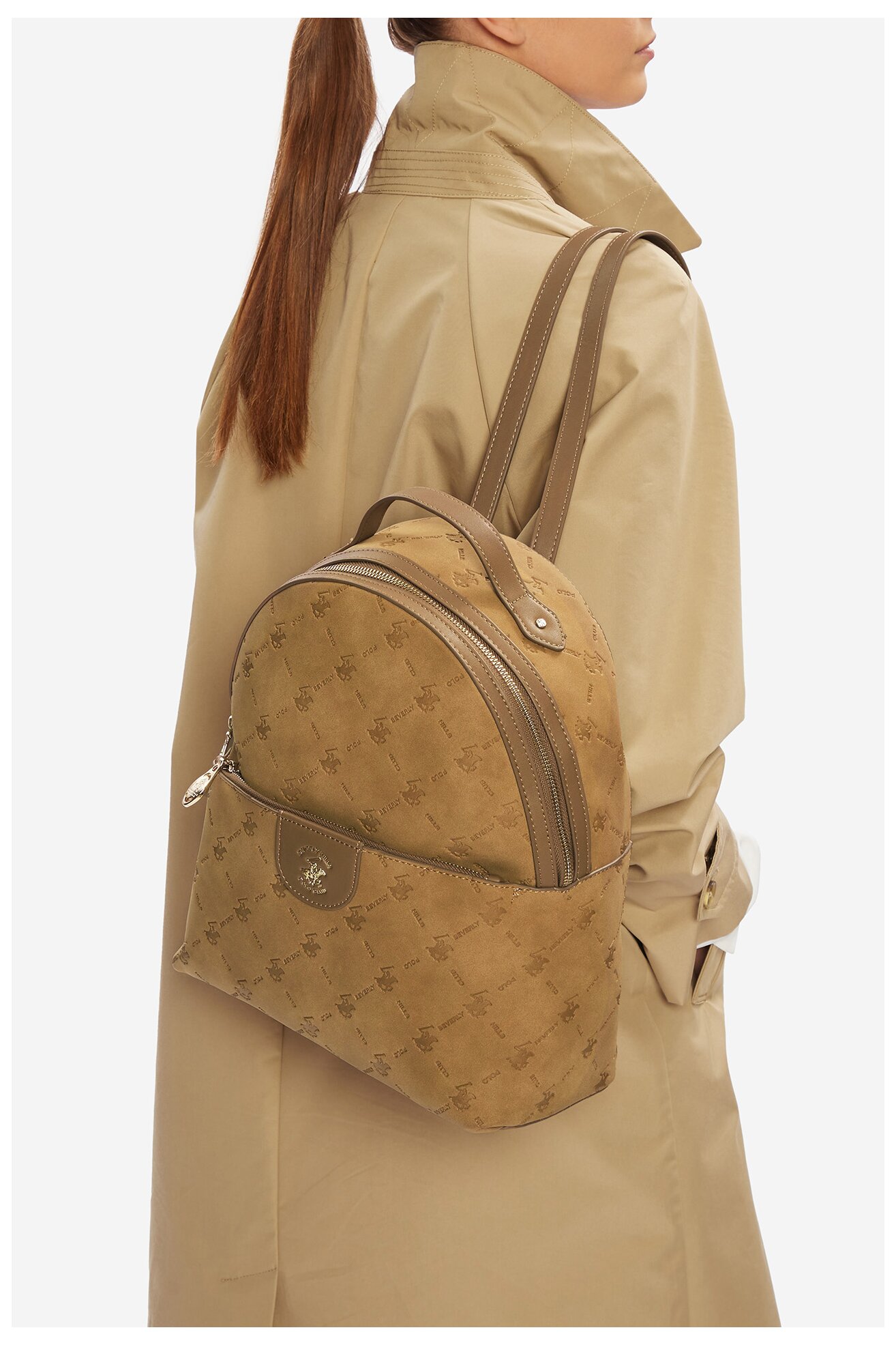 Plecak Beverly Hills Polo Club BHPC-L-003-07 Camel