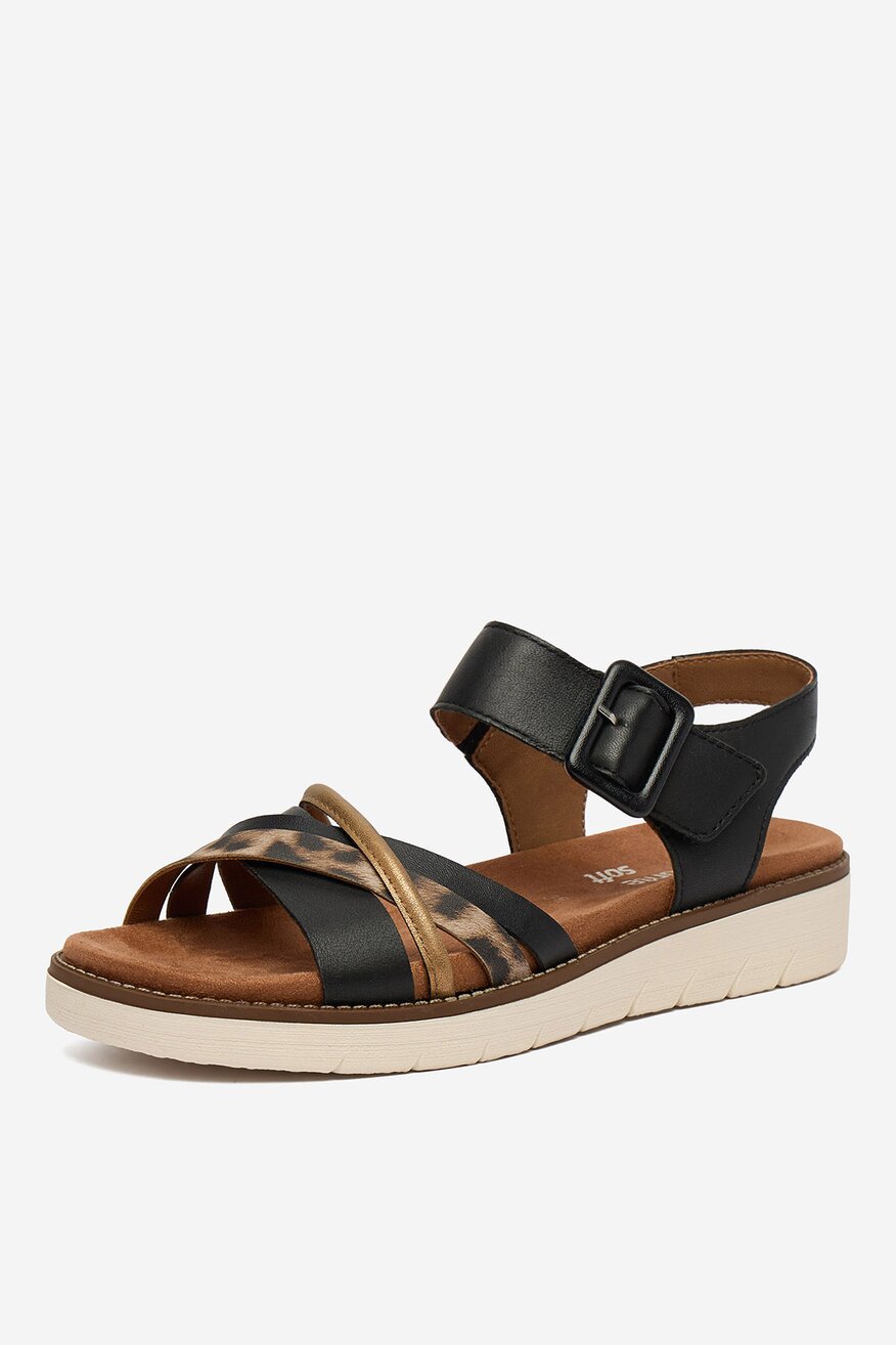 Remonte - Sandały skórzane - 5906751789575