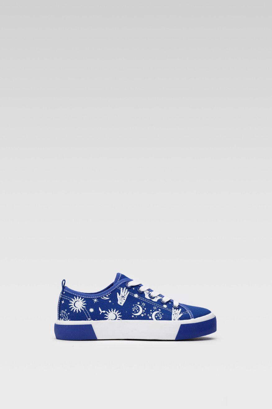 
                Nelli Blu - Trampki z printem - 5904862074535