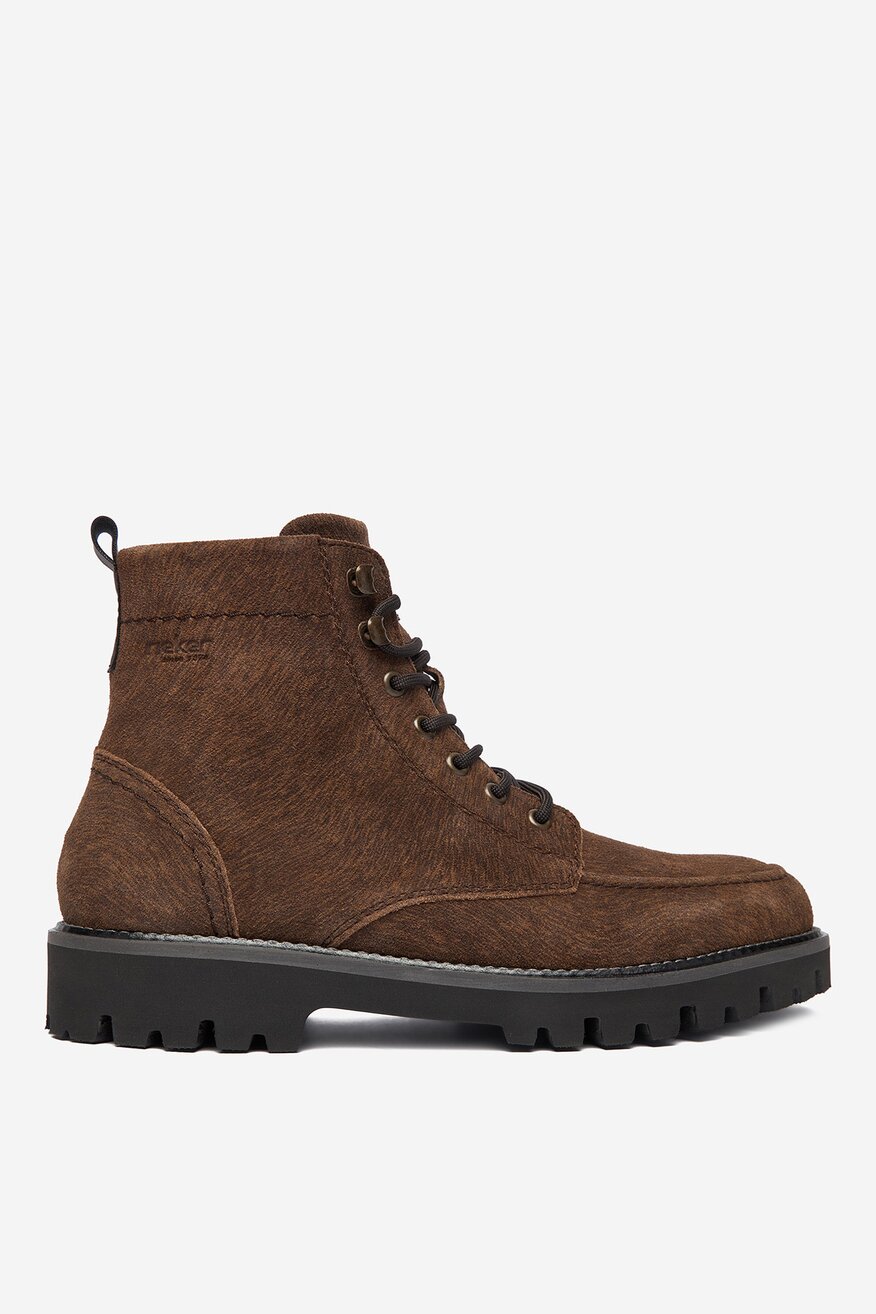 
                Rieker - Trzewiki zamszowe - 2230085561877