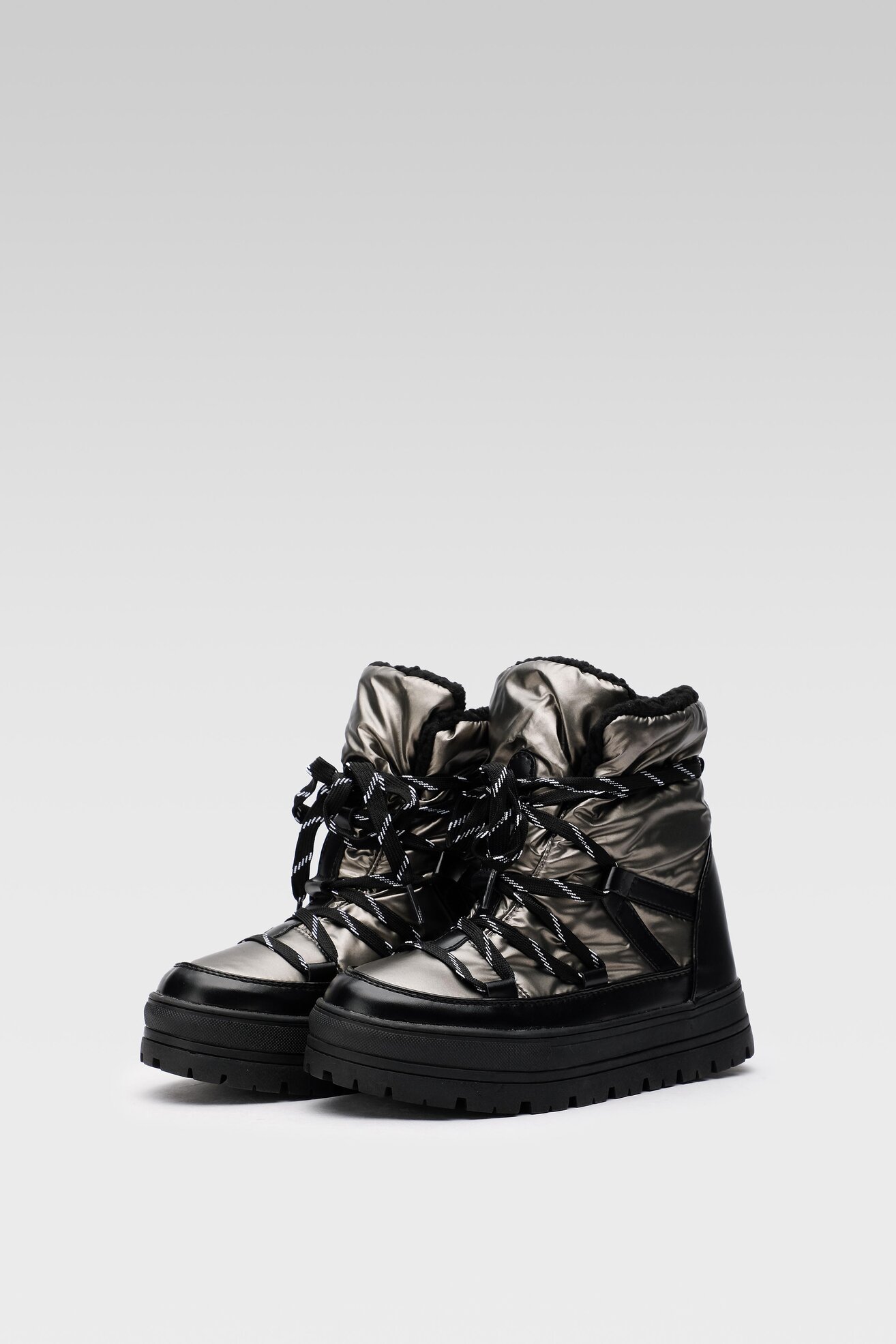 Botki Jenny Fairy NS10103 Stare srebro