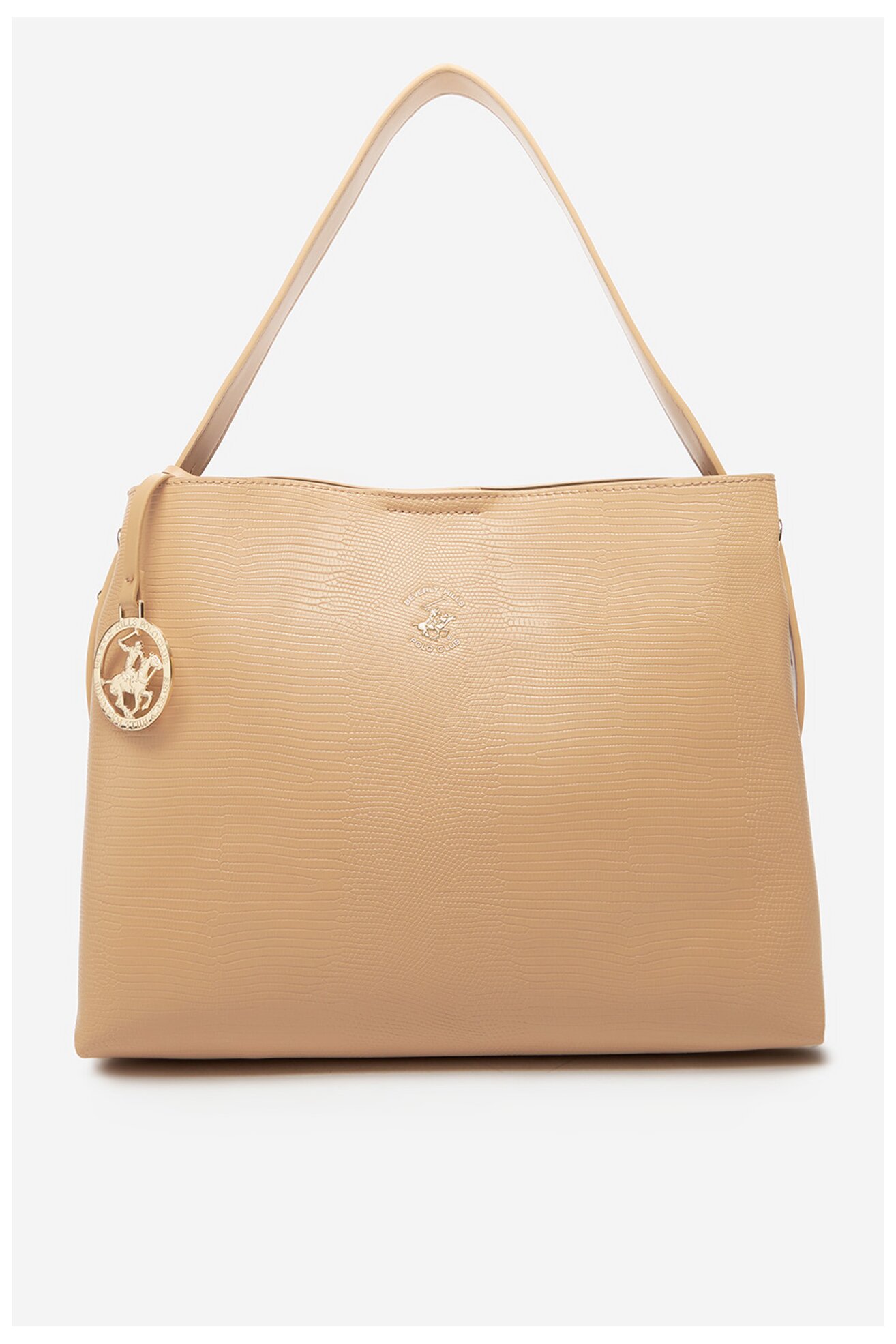 Kézitáska Beverly Hills Polo Club BHPC-W-04-A23 BÉZS