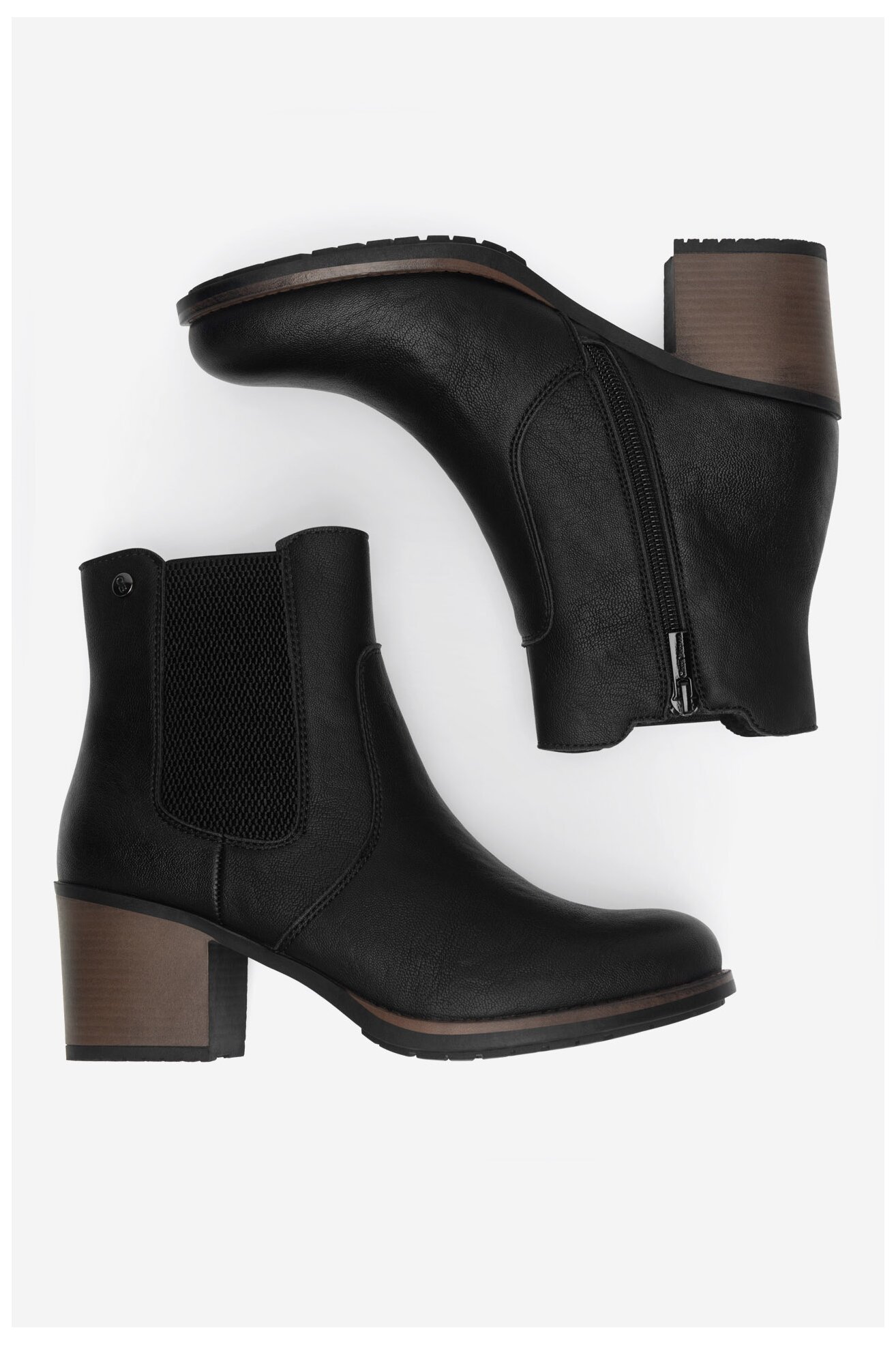 Botki Clara Barson WS15221-02 Czarny