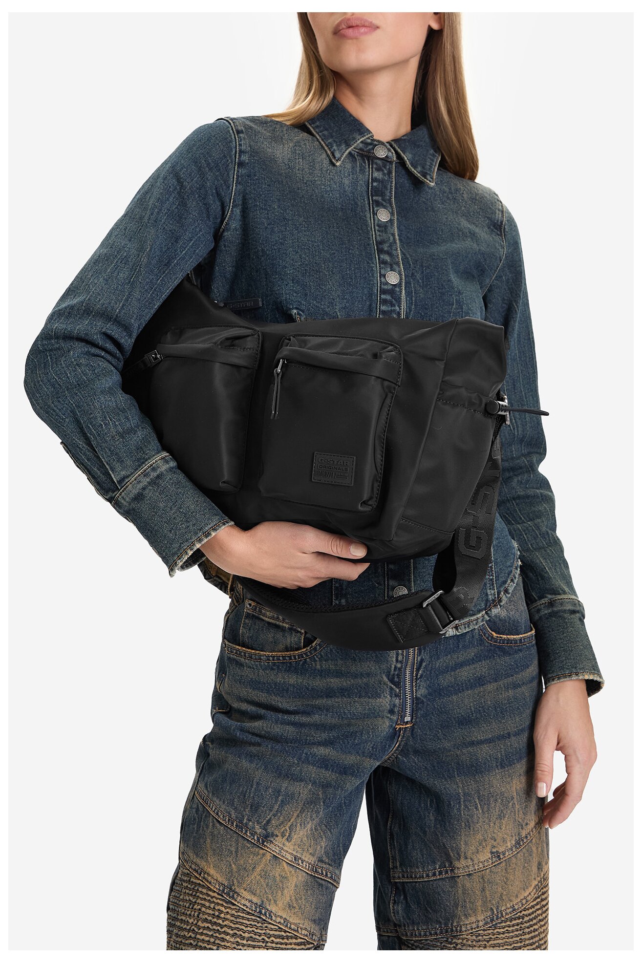 Torba G-STAR RAW CEO-OLIVIER-LX9869J CRNA