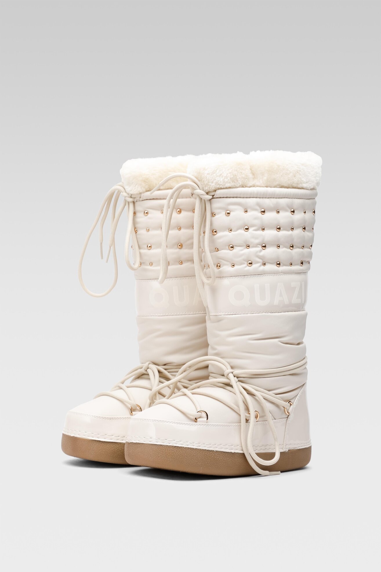 Kozaki Quazi WS19002-05 Beżowy