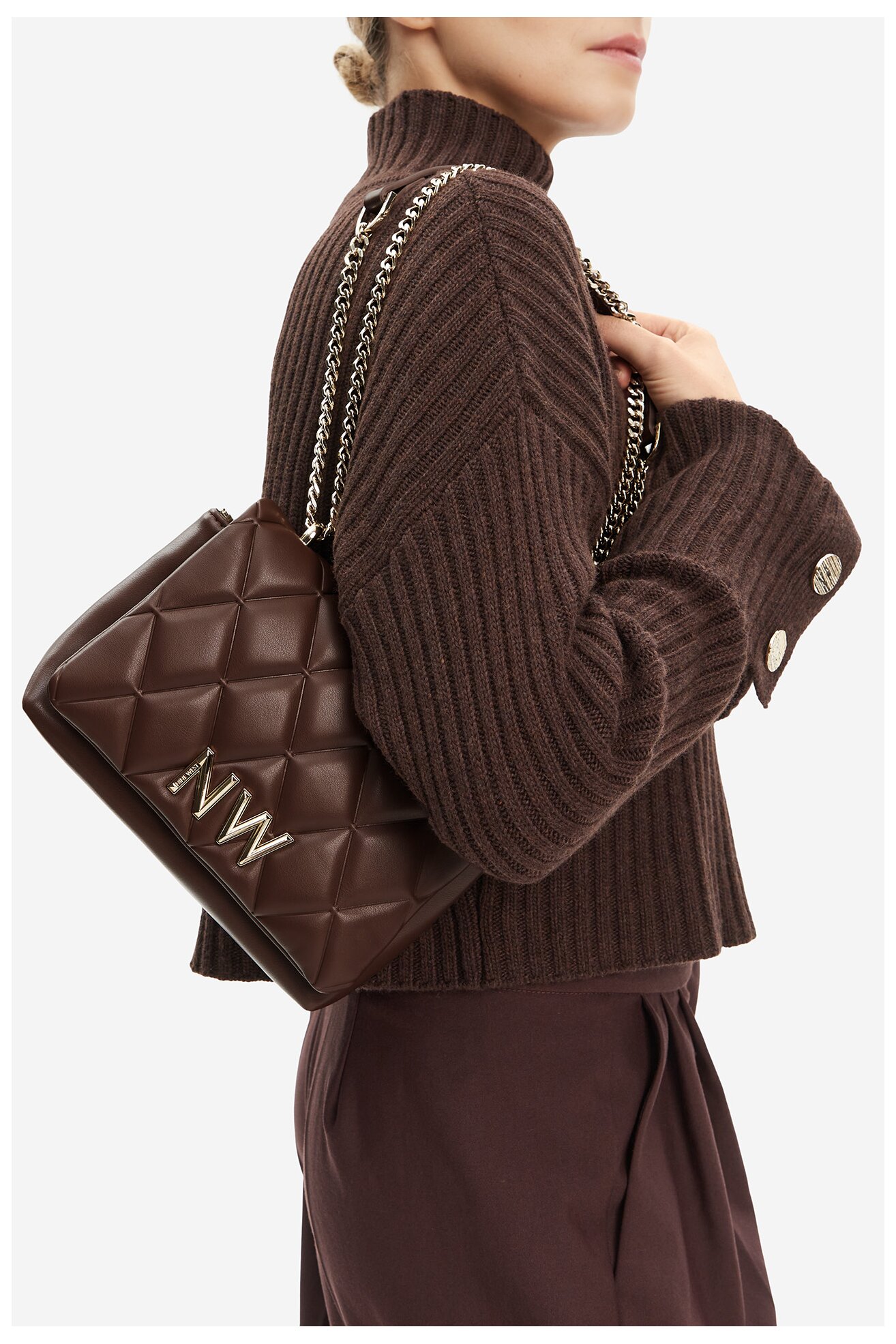 Torba NINE WEST CEO-CHARLOTTE-I-S22558 BRAON