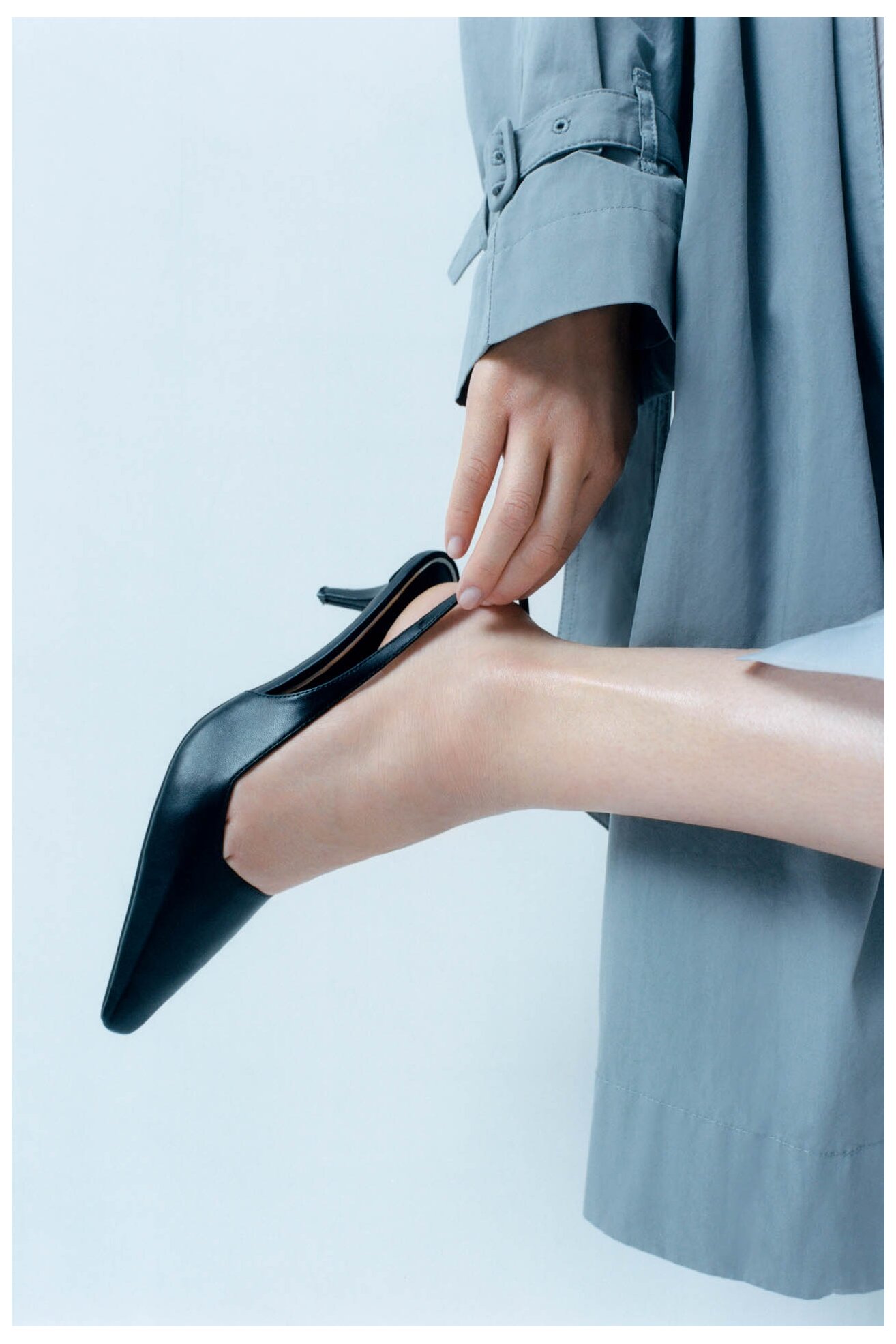 Pantofi cu toc NINE WEST WFA3377-1 NEGRU