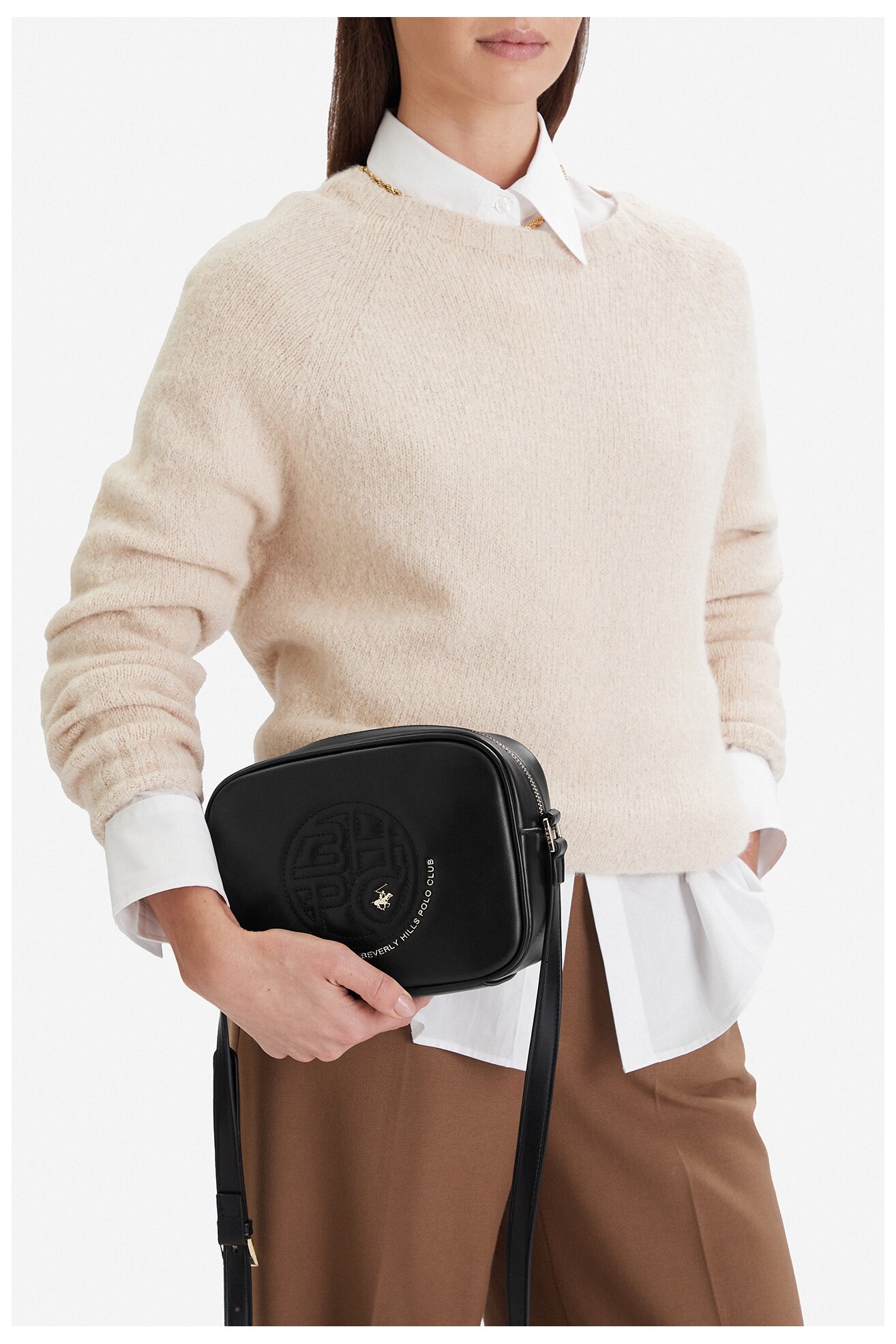 Kézitáska Beverly Hills Polo Club CEOWB-BHPC-L-002-09 FEKETE