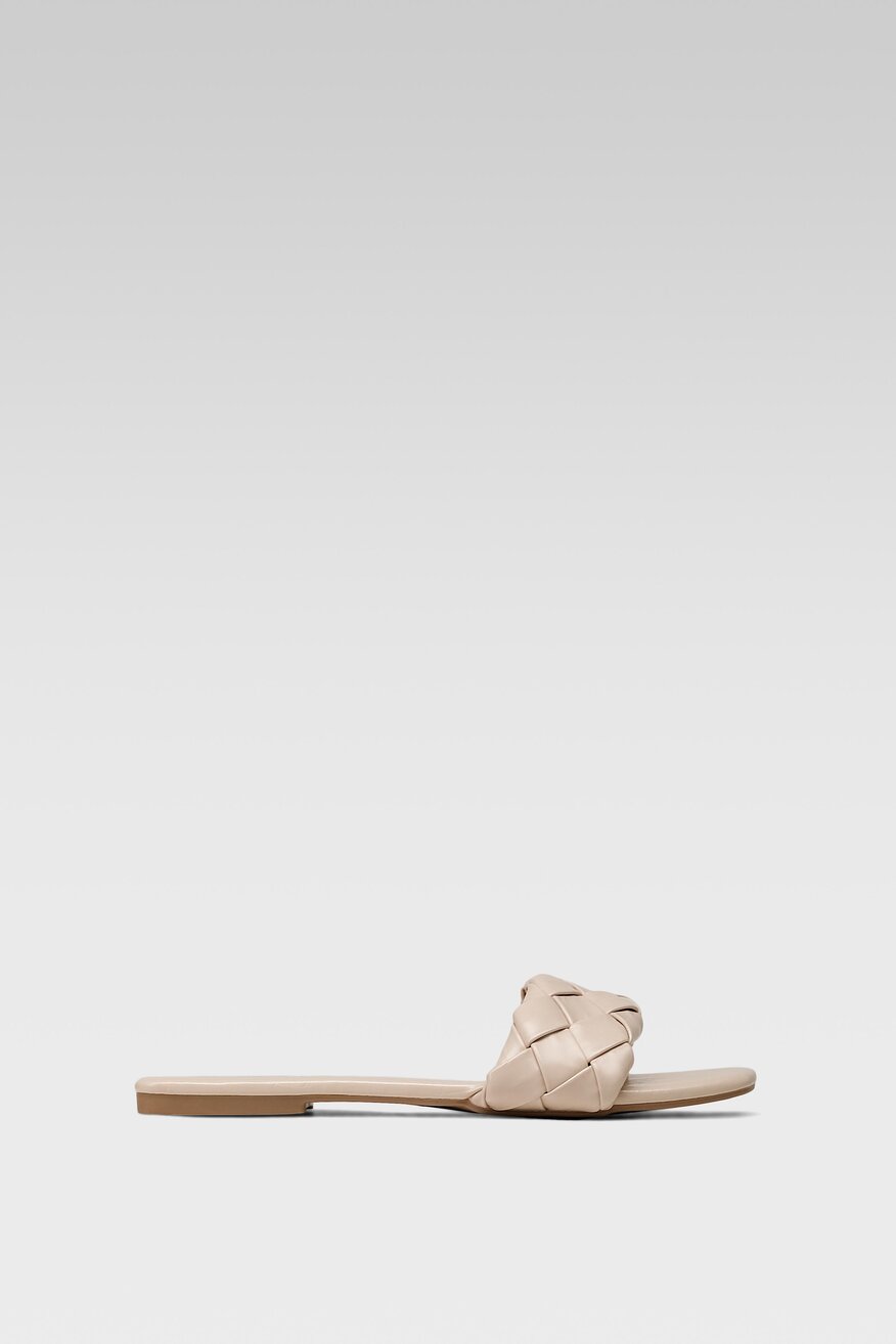 Bassano - Klapki beżowe - 5904248272869