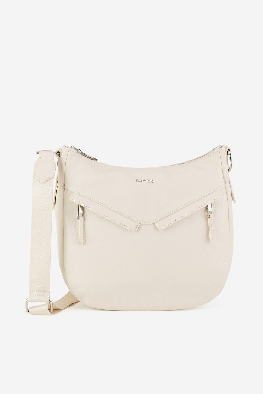 Kézitáska Lasocki CSONTSZÍNŰ - 5903698765372