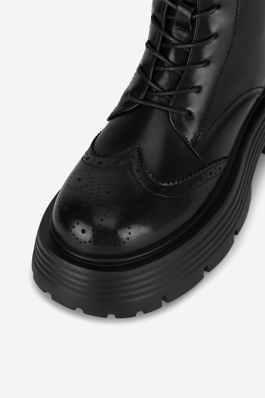 
                Badura - Trzewiki skórzane - 5905588842385