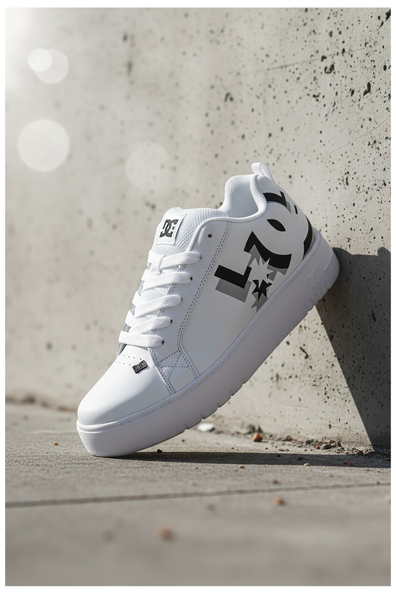 Кросівки спортивні DC Shoes CEO-COURT GRAFFIK PLATFORM DC02422101 БІЛИЙ