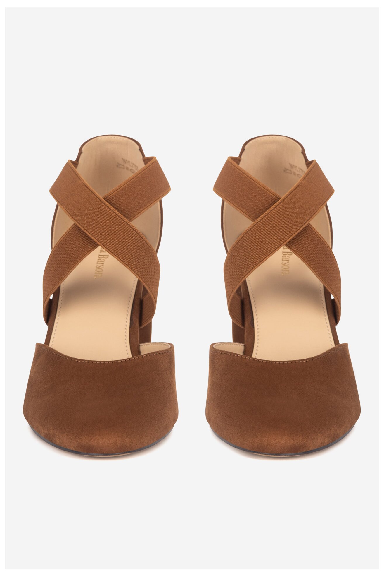 Pantofi cu toc Clara Barson WYL3755-1 CREM