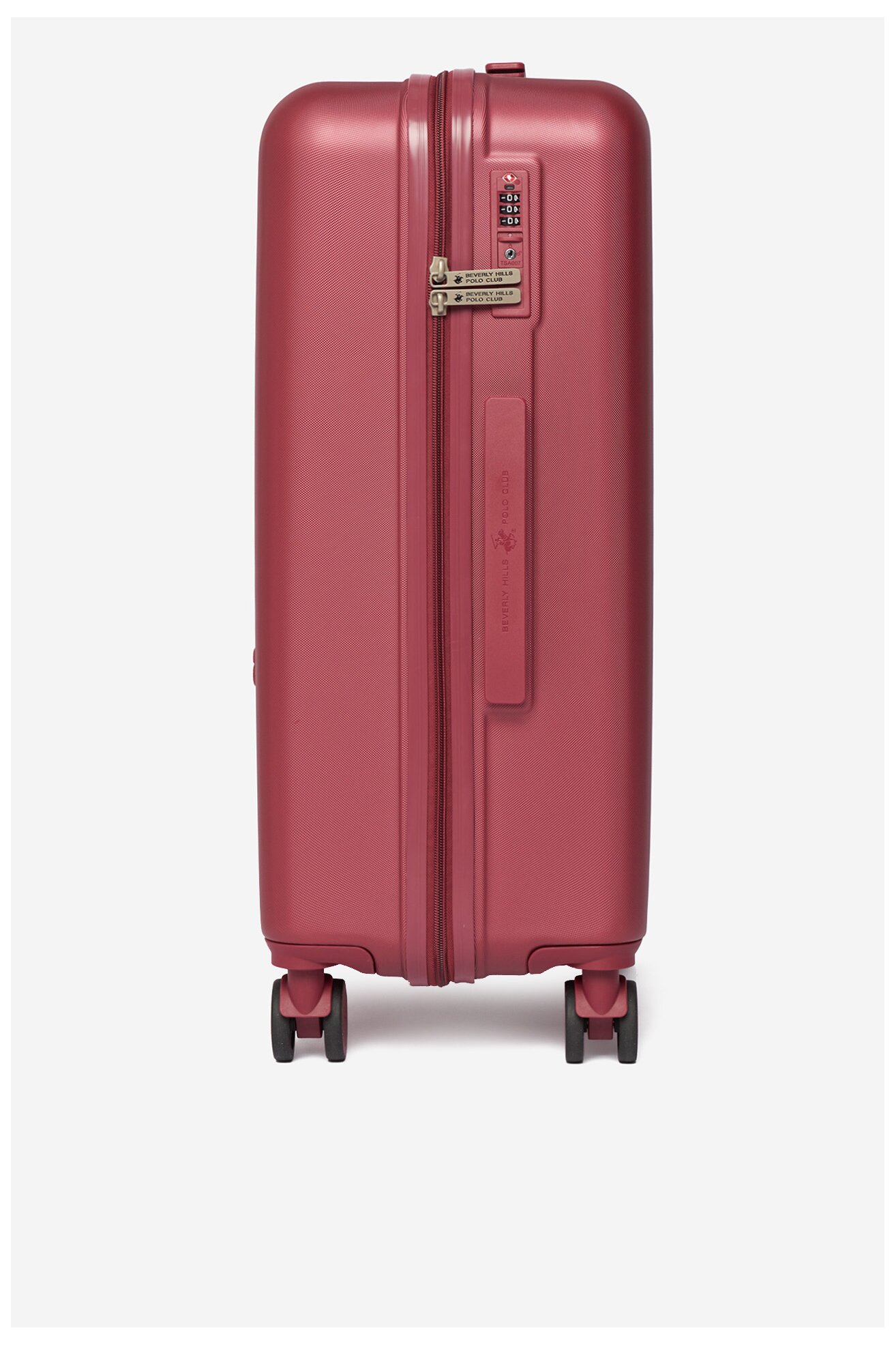 Valiză Beverly Hills Polo Club CEO-BHPC-M-004-08-BURGUNDY GRENA