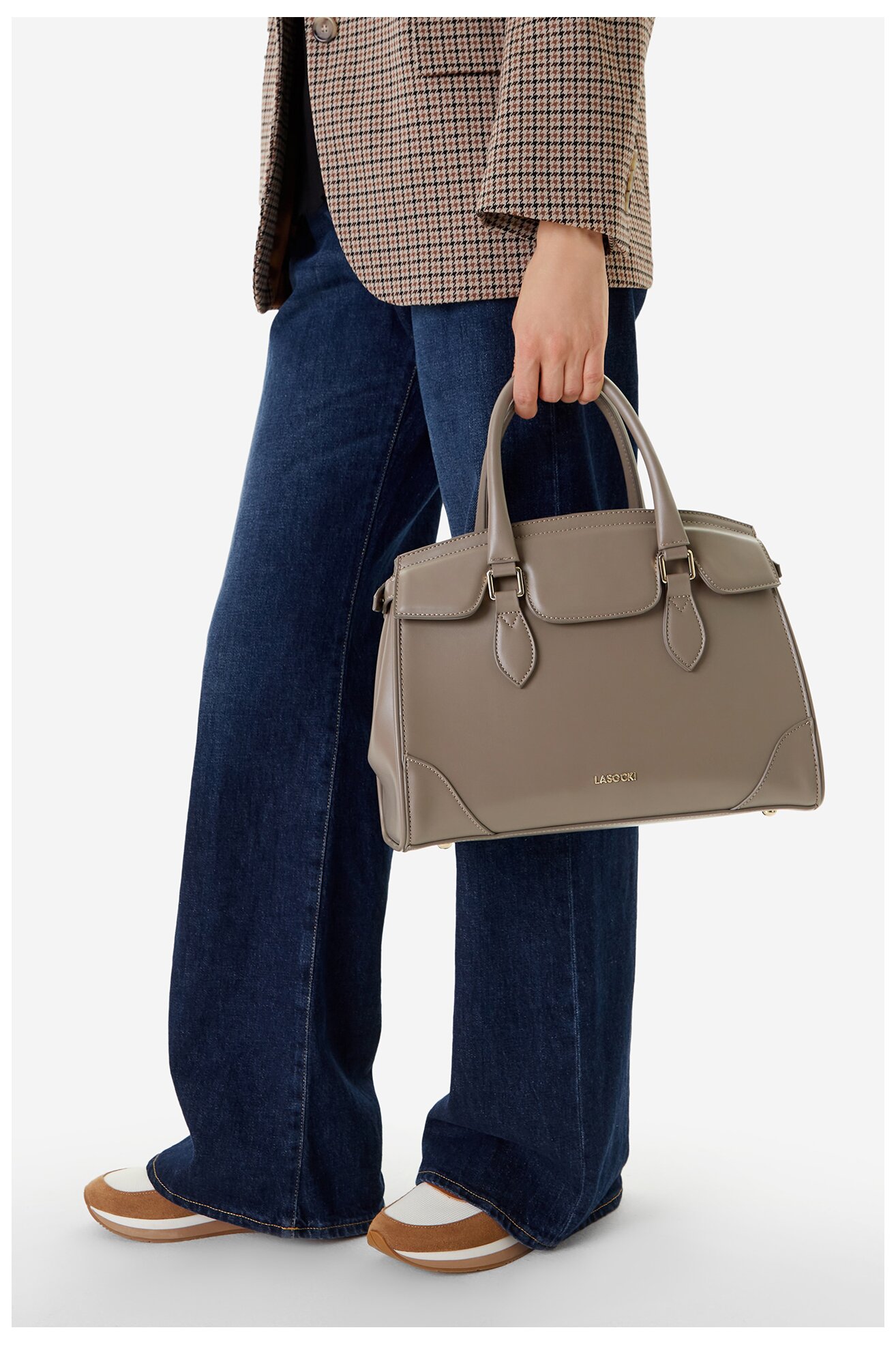 Дамска чанта Lasocki C-LSK-M-006-08 СИВ