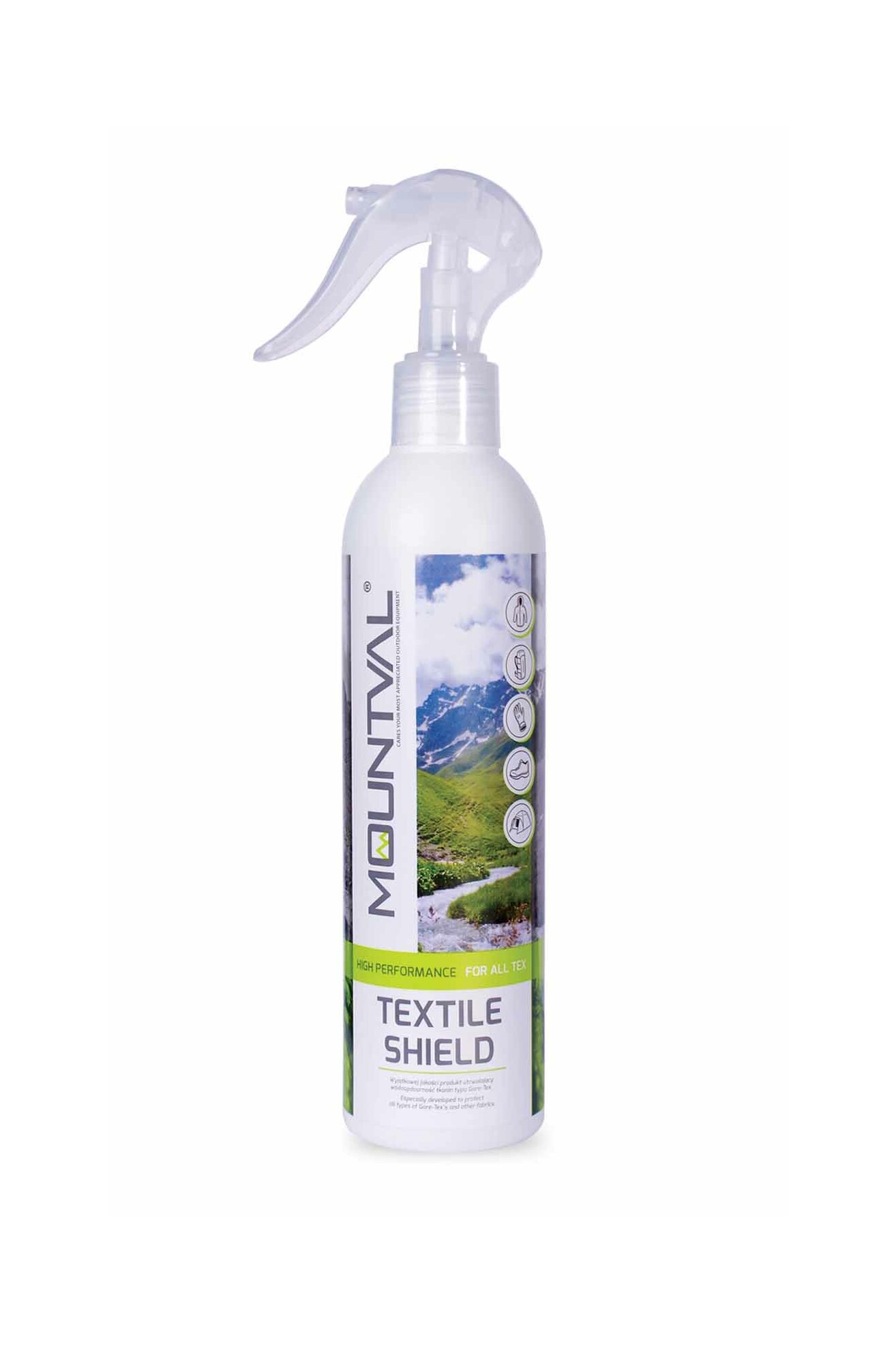 Kosmetyki do obuwia MOUNTVAL TEXTILE SHIELD 300 ml Bez Koloru -