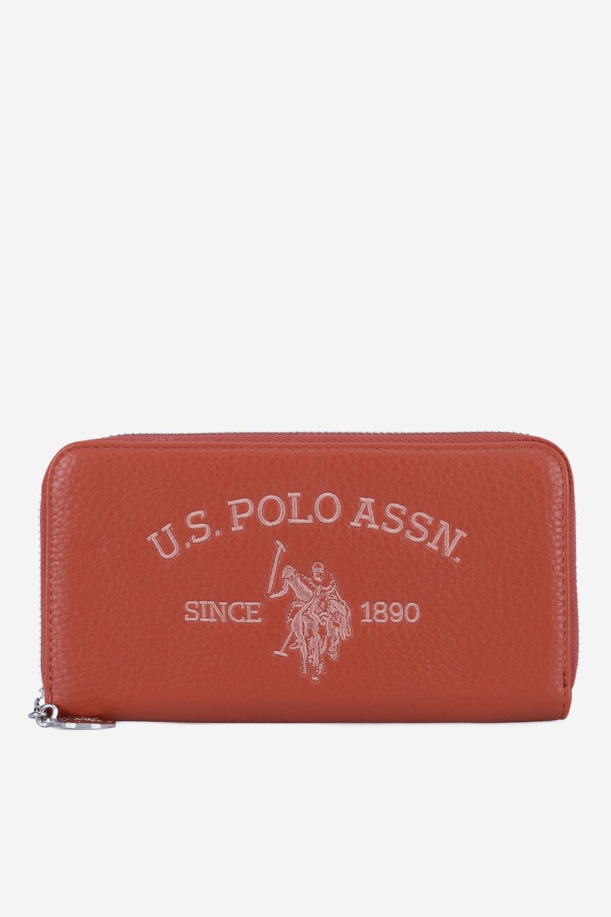 
                Дамски портфейл U.S. POLO ASSN. МЕДЕНОЧЕРВЕН - 5905588990635