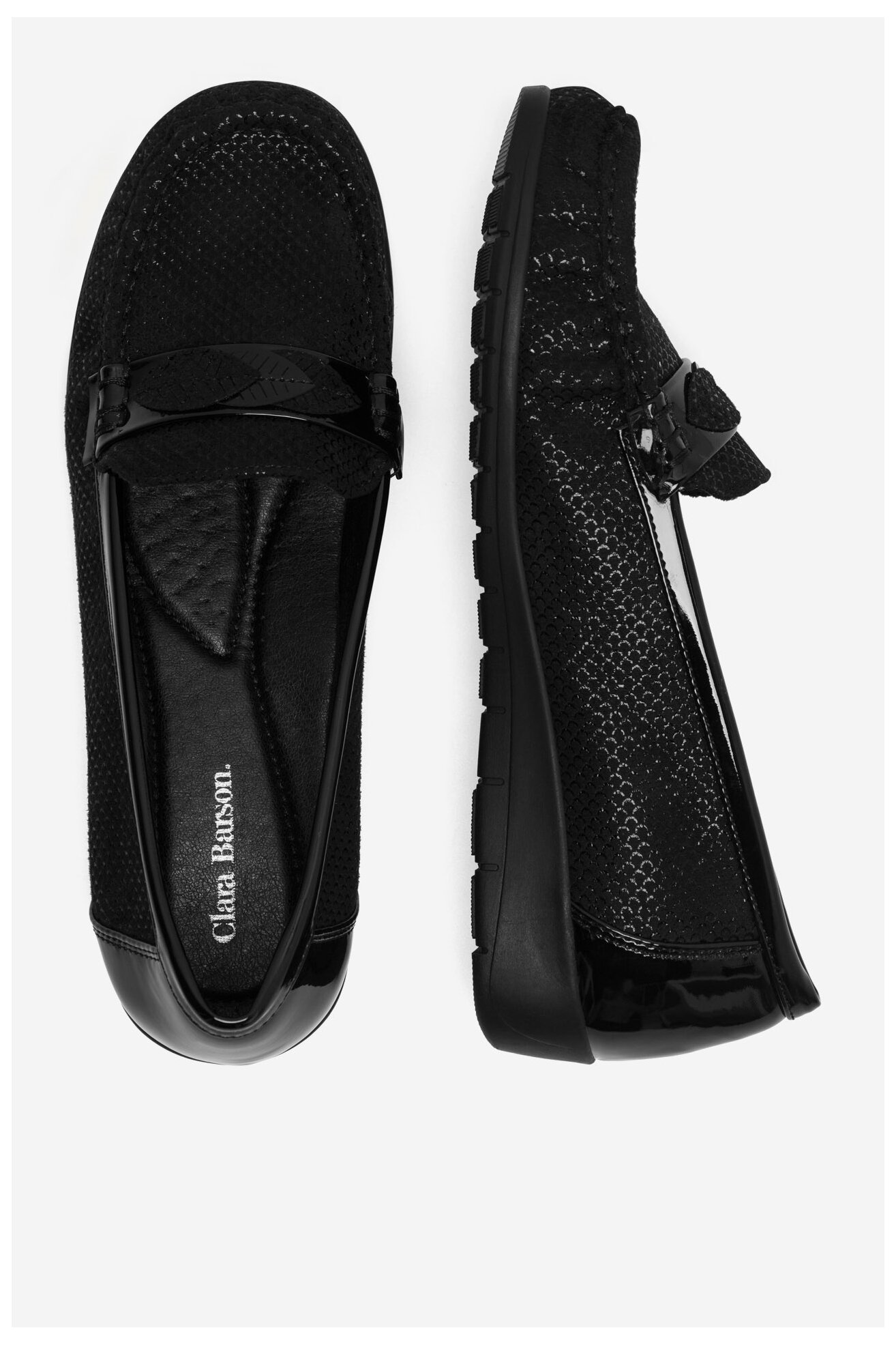 Мокасини Clara Barson WYL0312-XX2 ЧОРНИЙ