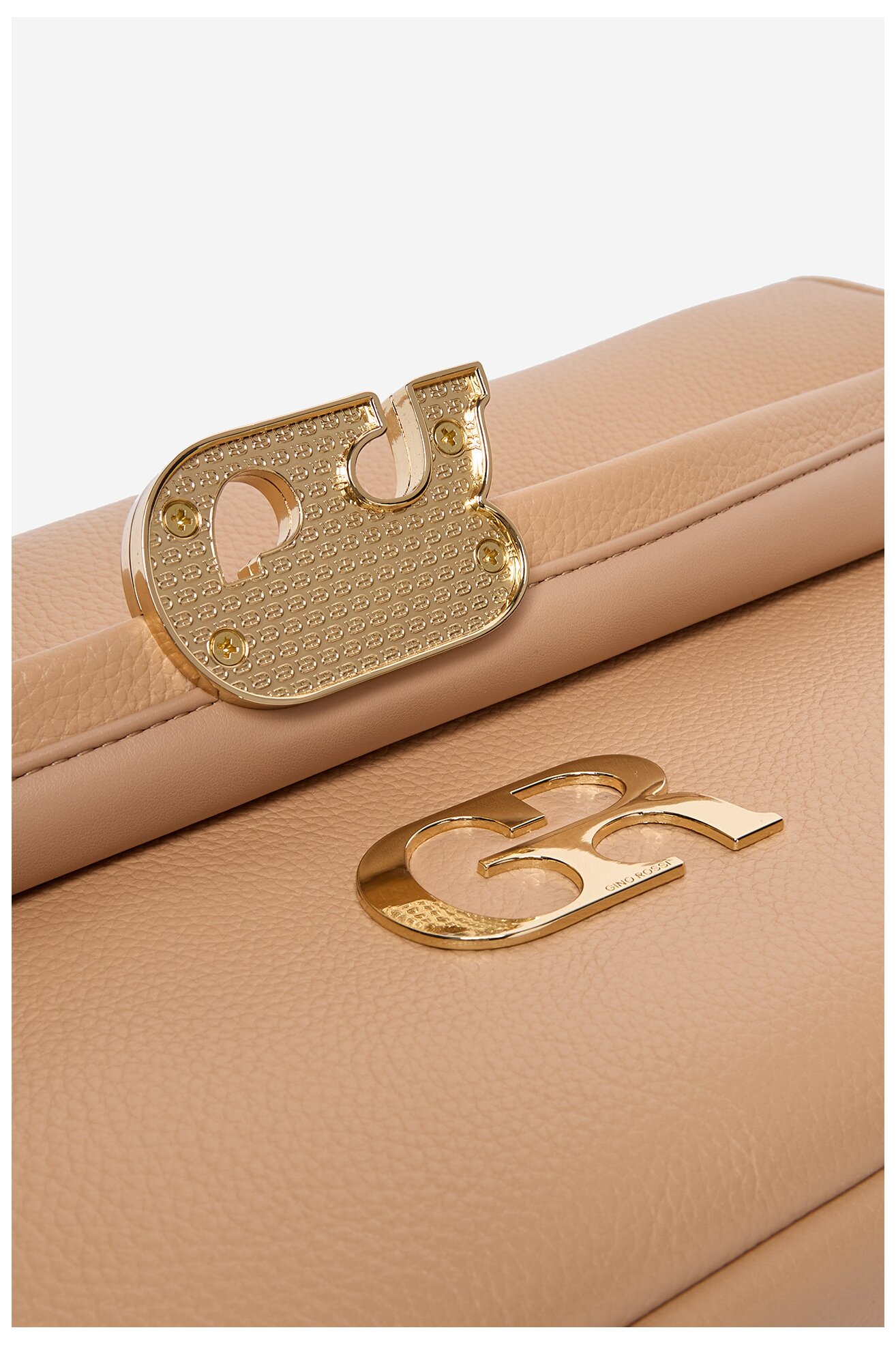 Сумка З Ремінцем Gino Rossi EO-LX10267 БЕЖЕВИЙ