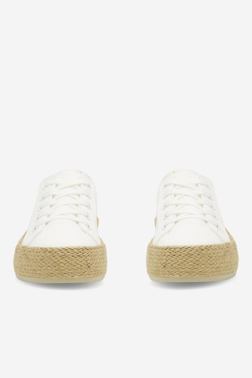 
                Espadrile DeeZee ALB - 5903419905049