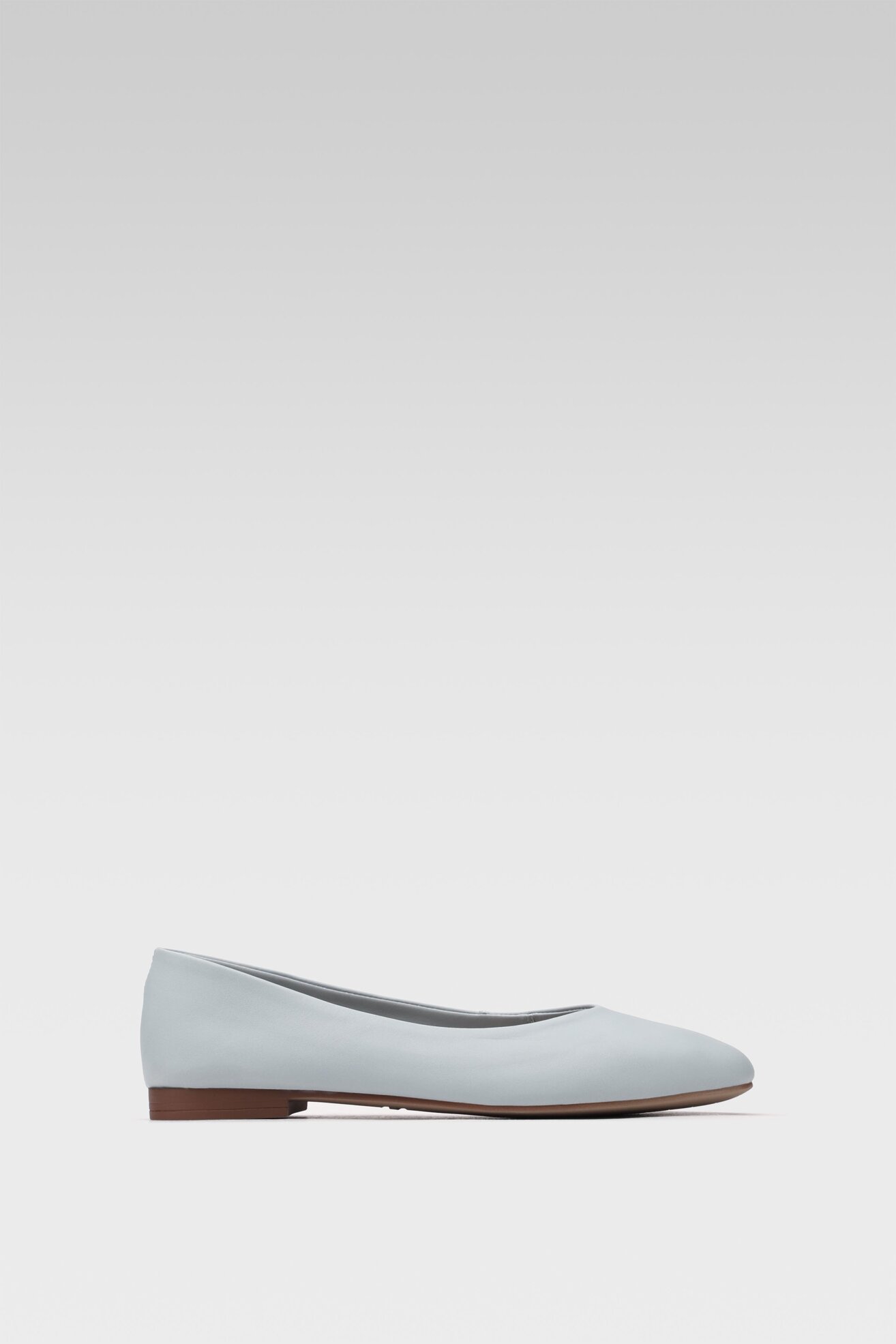 Baleriny Gino Rossi S182 Niebieski