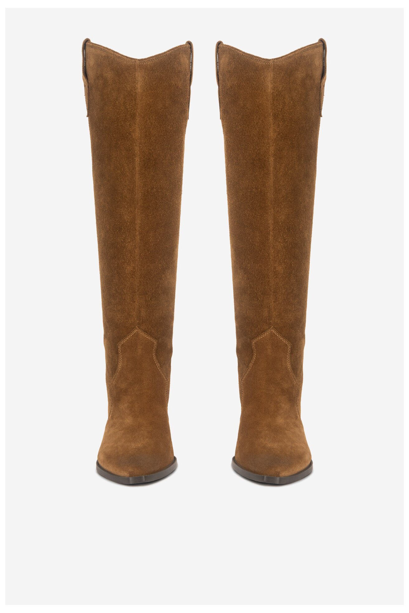 Kozaki Badura V365-206 Brązowy