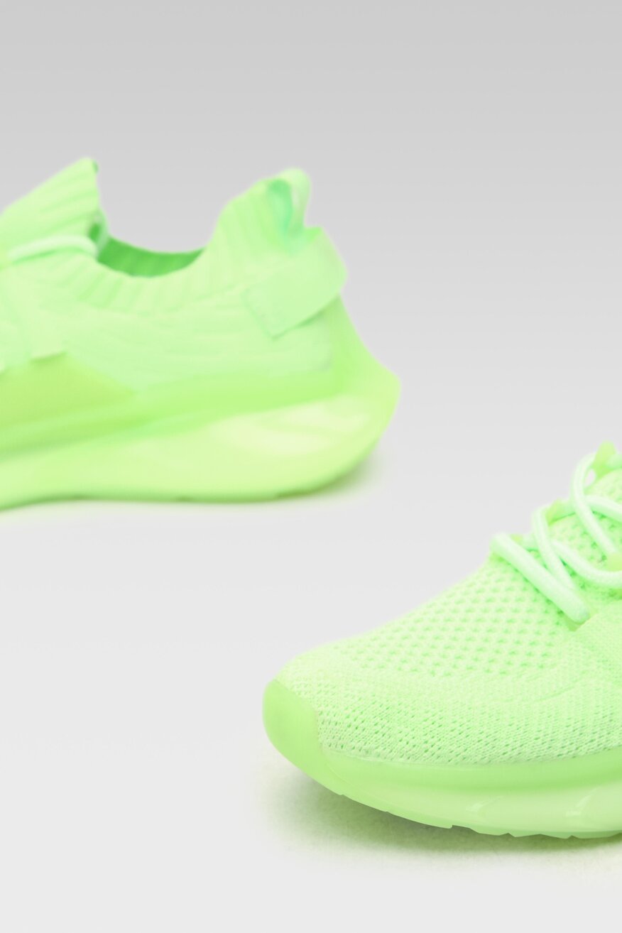 
                Nylon Red - Półbuty neonowe zielone - 5904248464691