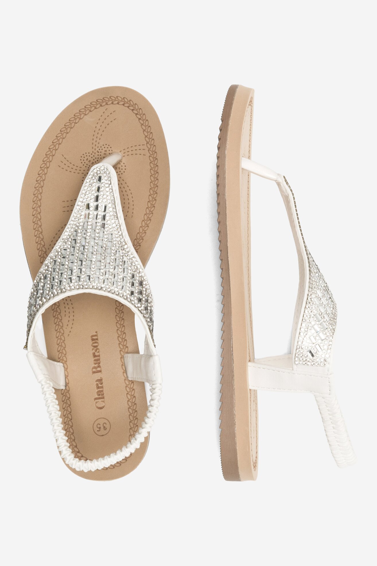 Sandały Clara Barson BRYONY WSS20835-01 Srebrny