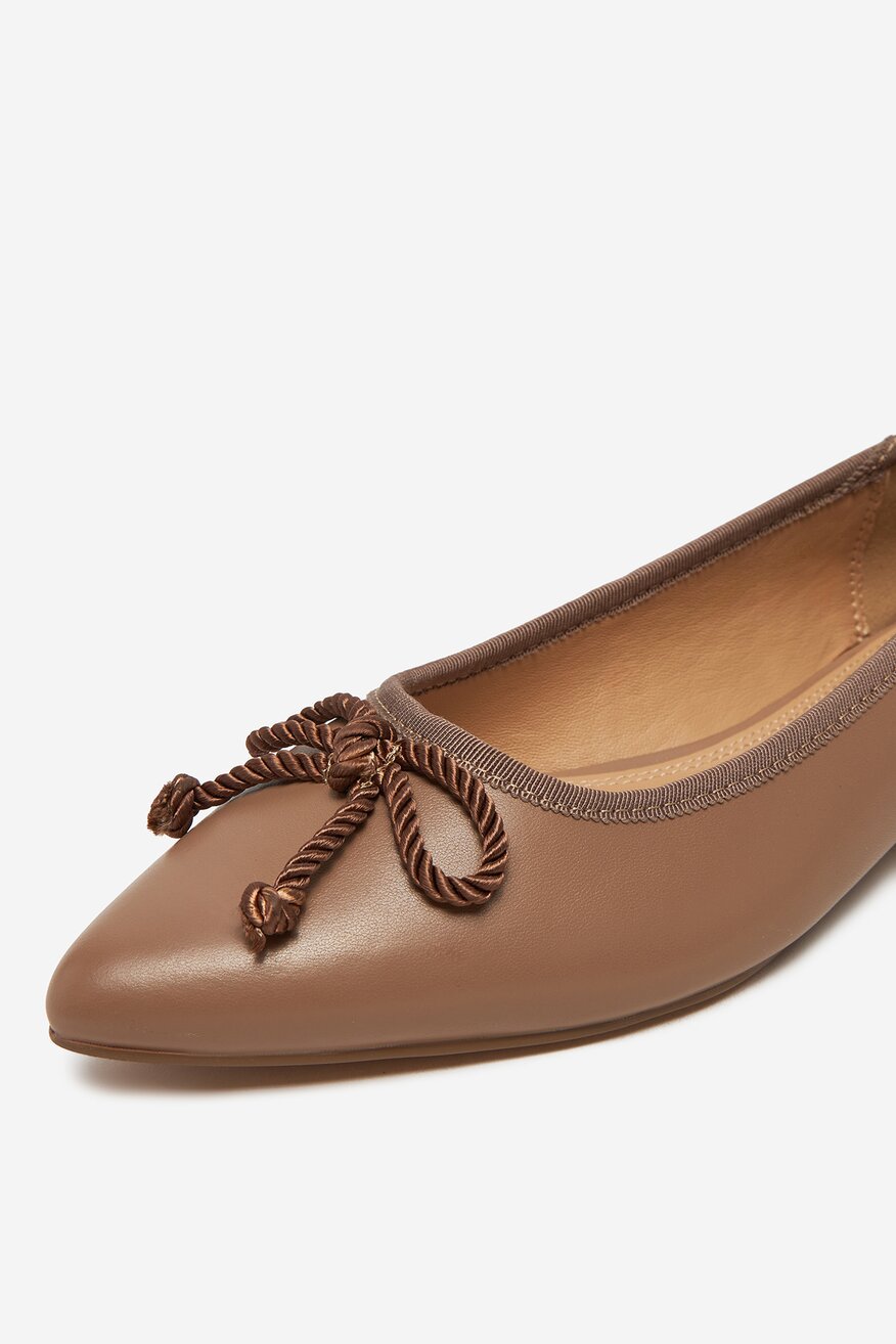 Sergio Bardi - Baleriny skórzane - 5903698048864