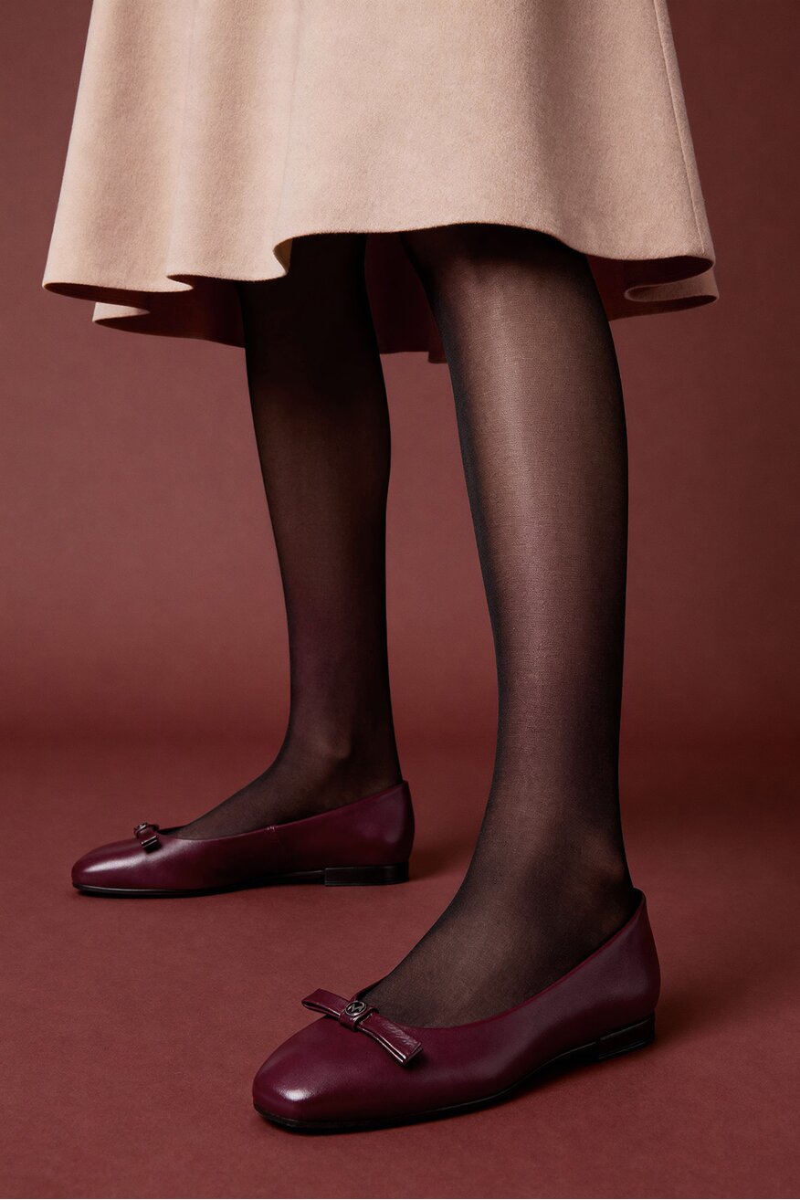 
                Mexx - Baleriny skórzane - 5906751410530