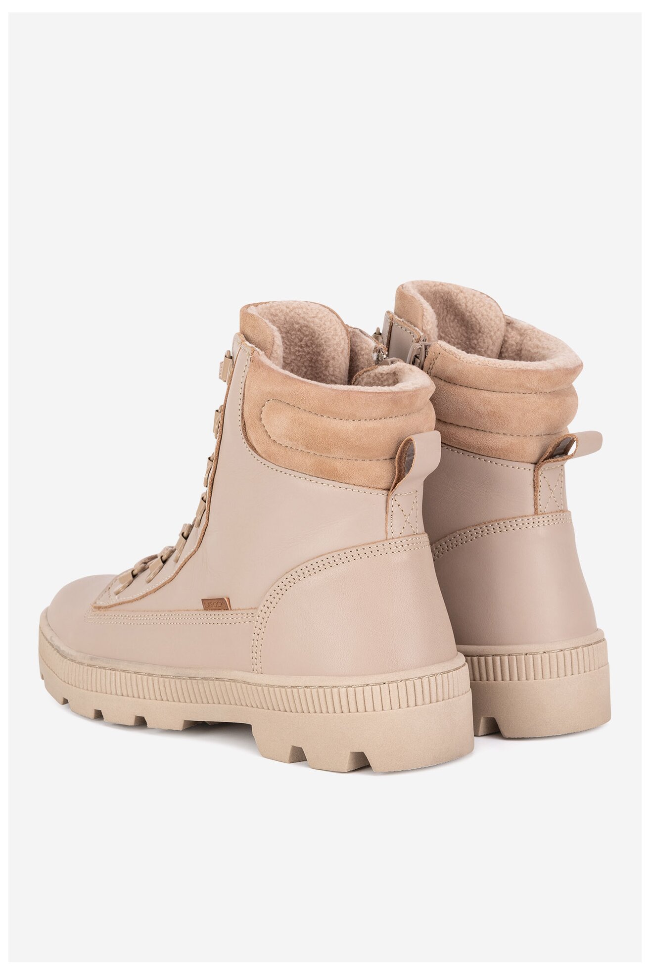 Šněrovací vyšší obuv Lasocki Young PUSZAN CI12-PUSZAN-10 BÉŽOVÁ