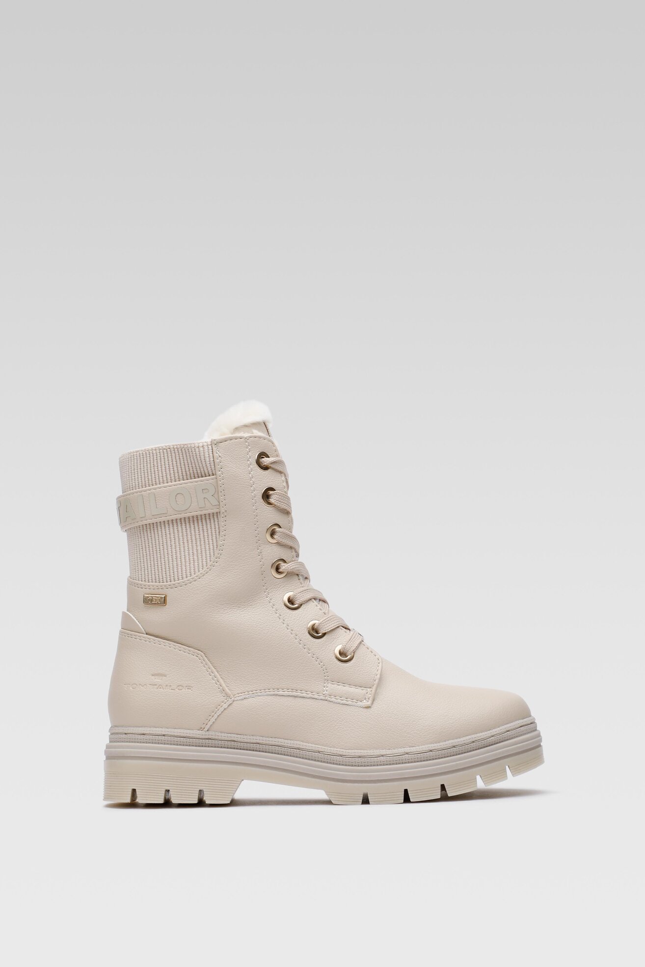 Trzewiki Tom Tailor 429561090 Beżowy