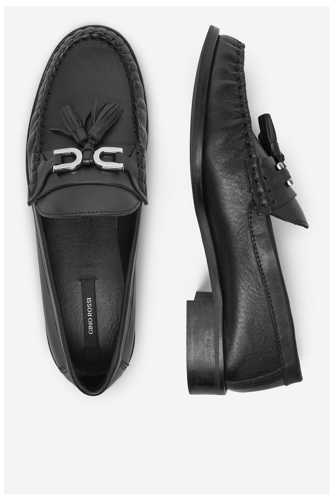 Mokasyn Gino Rossi ELY-130 Czarny