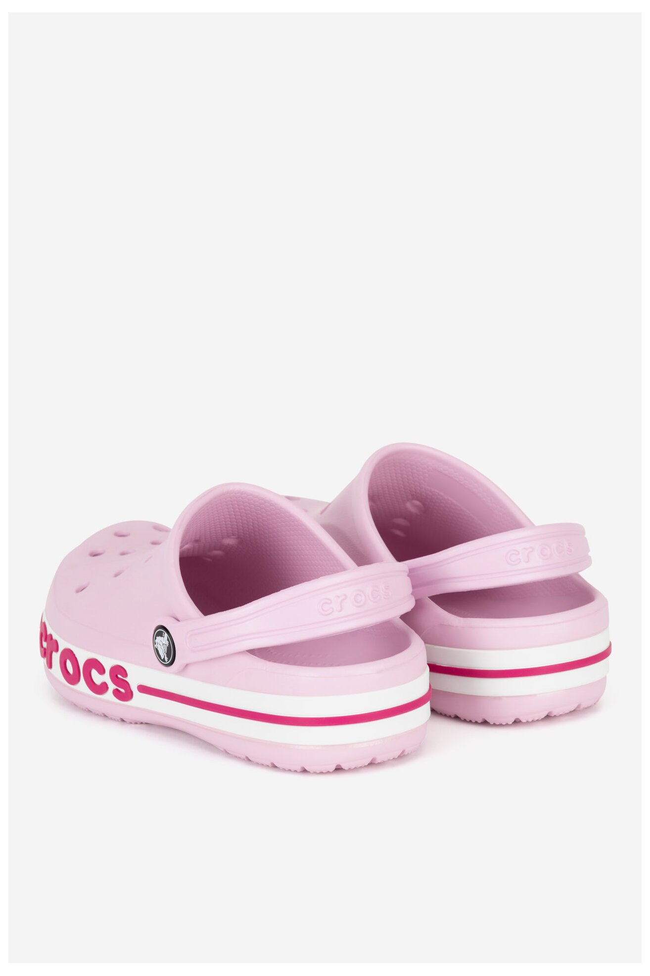 Klapki basenowe Crocs BAYABAND CLOG K 207019-6TG Różowy