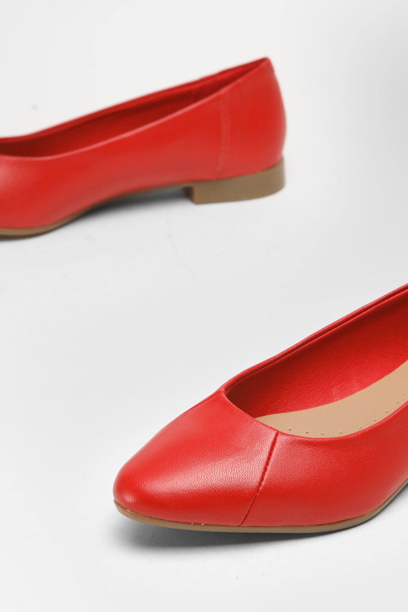 Baleriny Sarah Karen RST-KOLETTA-02 Czerwony