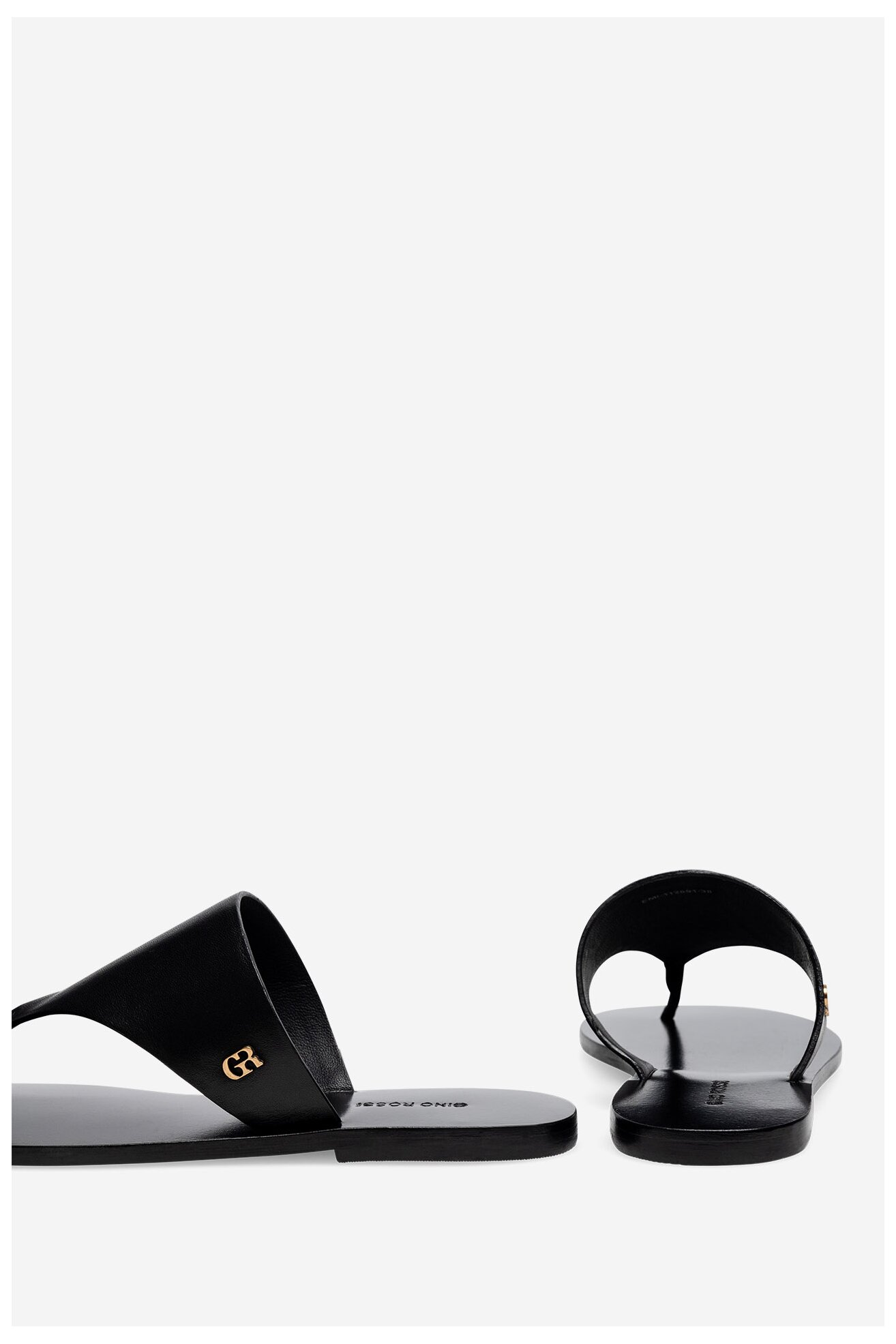 Klapki Gino Rossi EMI-112691 Czarny