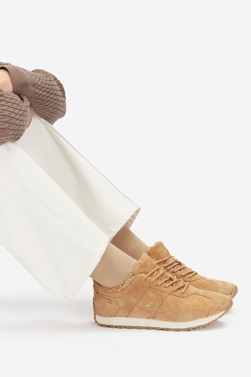 Sneakerși Beverly Hills Polo Club CREM - 5906751404850