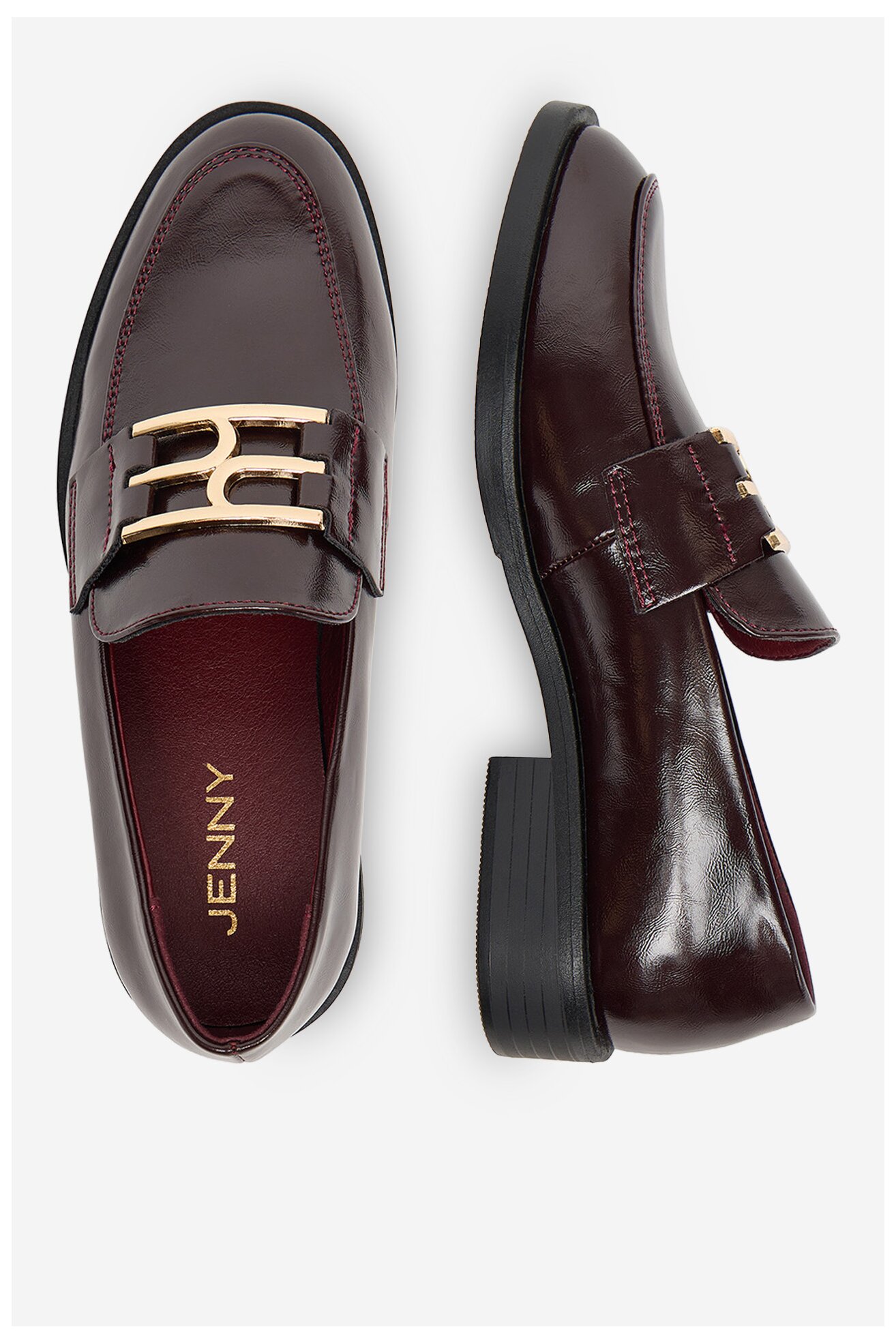 Мокасини Jenny CEO-HYF62303CS-1 БОРДО