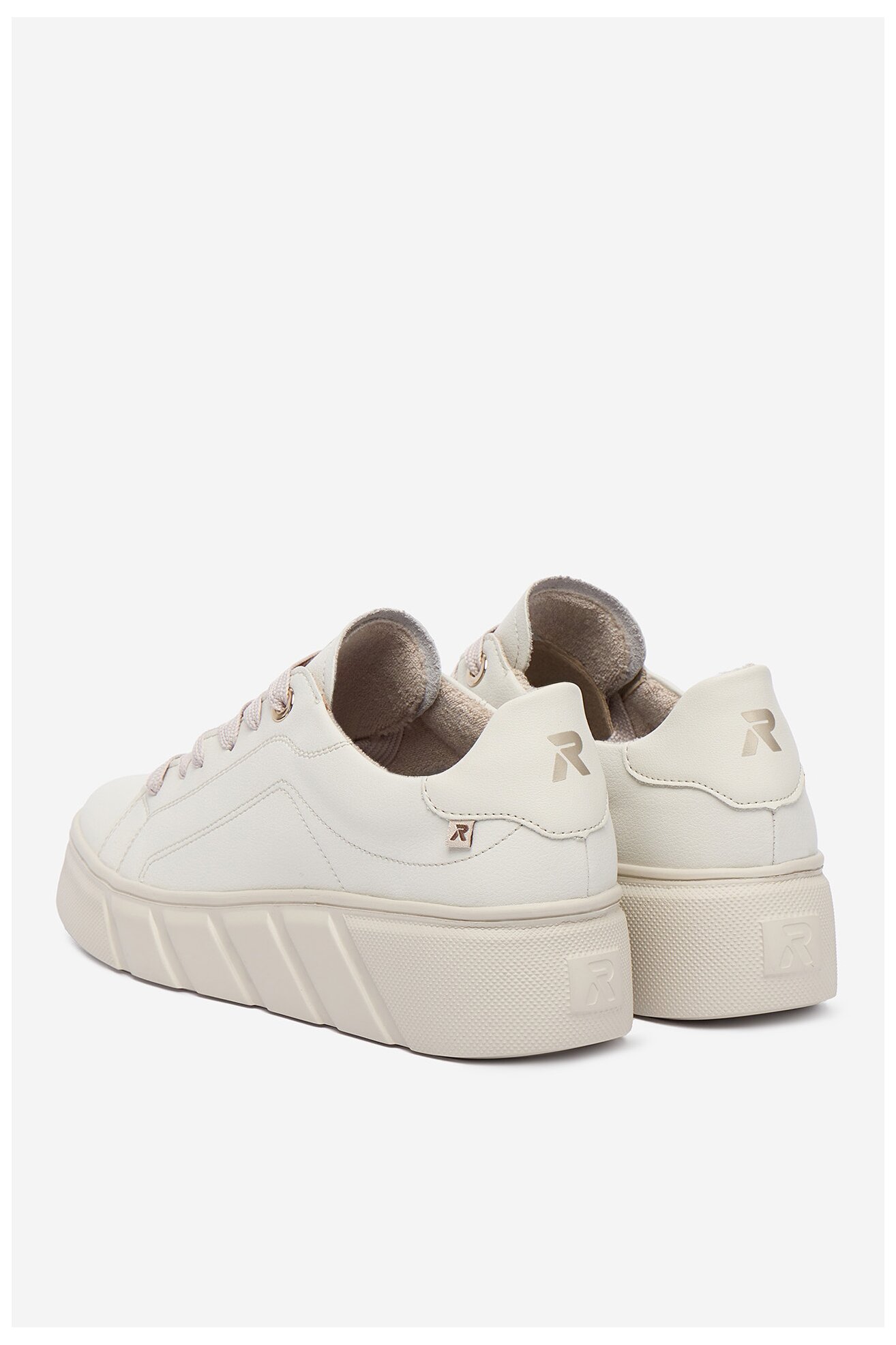 Tornacipő Rieker W2601-82 FEHÉR