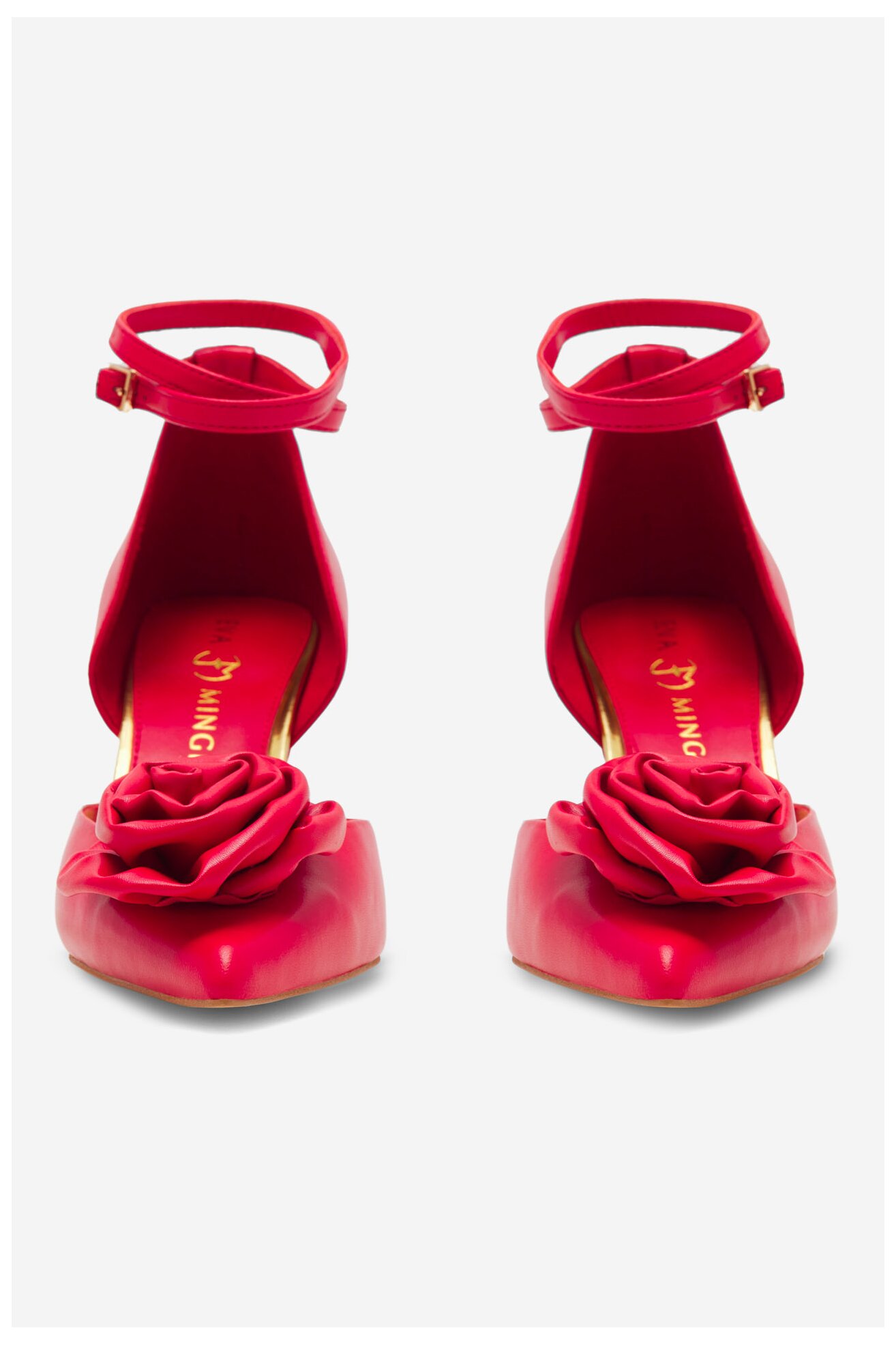 Körömcipő EVA MINGE ROSE-V1520-15 PIROS