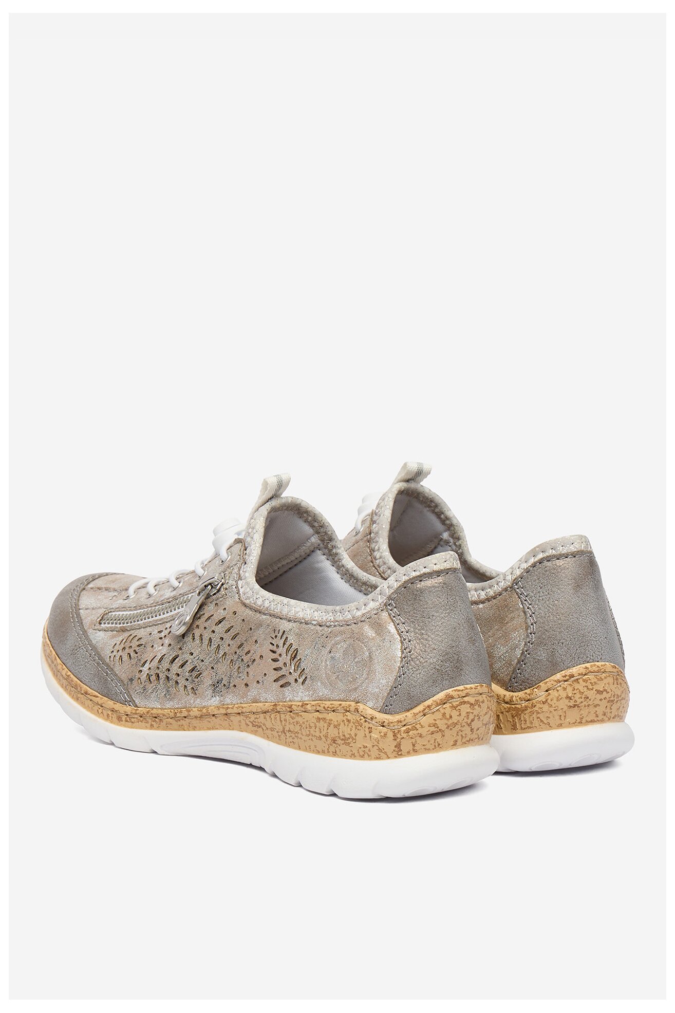 Половинки обувки Rieker CEO-N42K6-40 СИВ