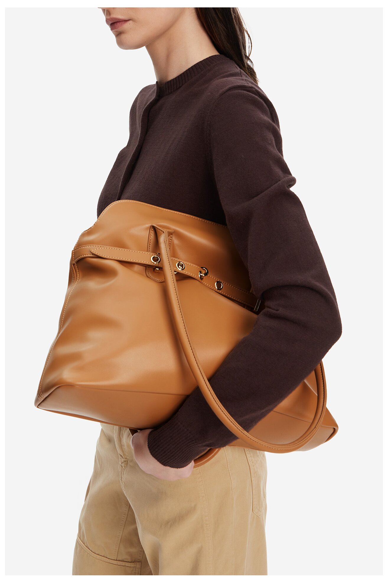 Geantă de mână DeeZee C-DZE-S-010-08 BEJ