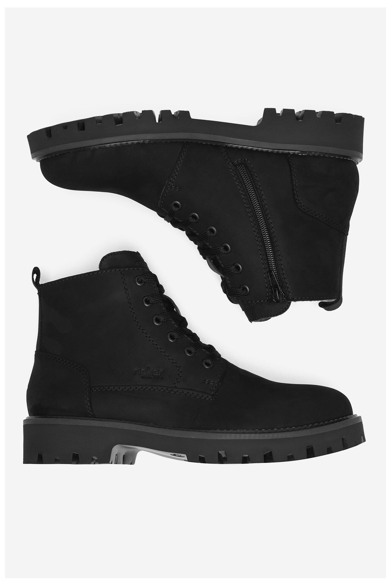 Bocanci Rieker 30430-00 NEGRU